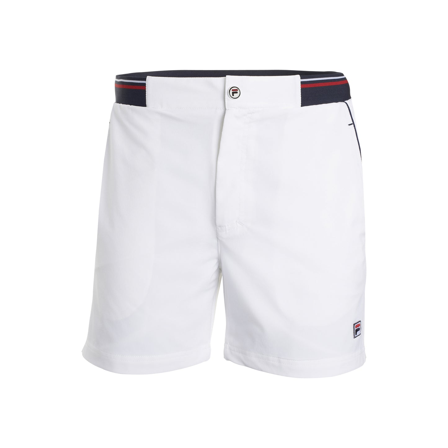 Fila Core Stephan Shorts Hommes-Blanc,Bleu Foncé Fila Core Stephan Shorts Hommes-Blanc,Bleu Foncé
