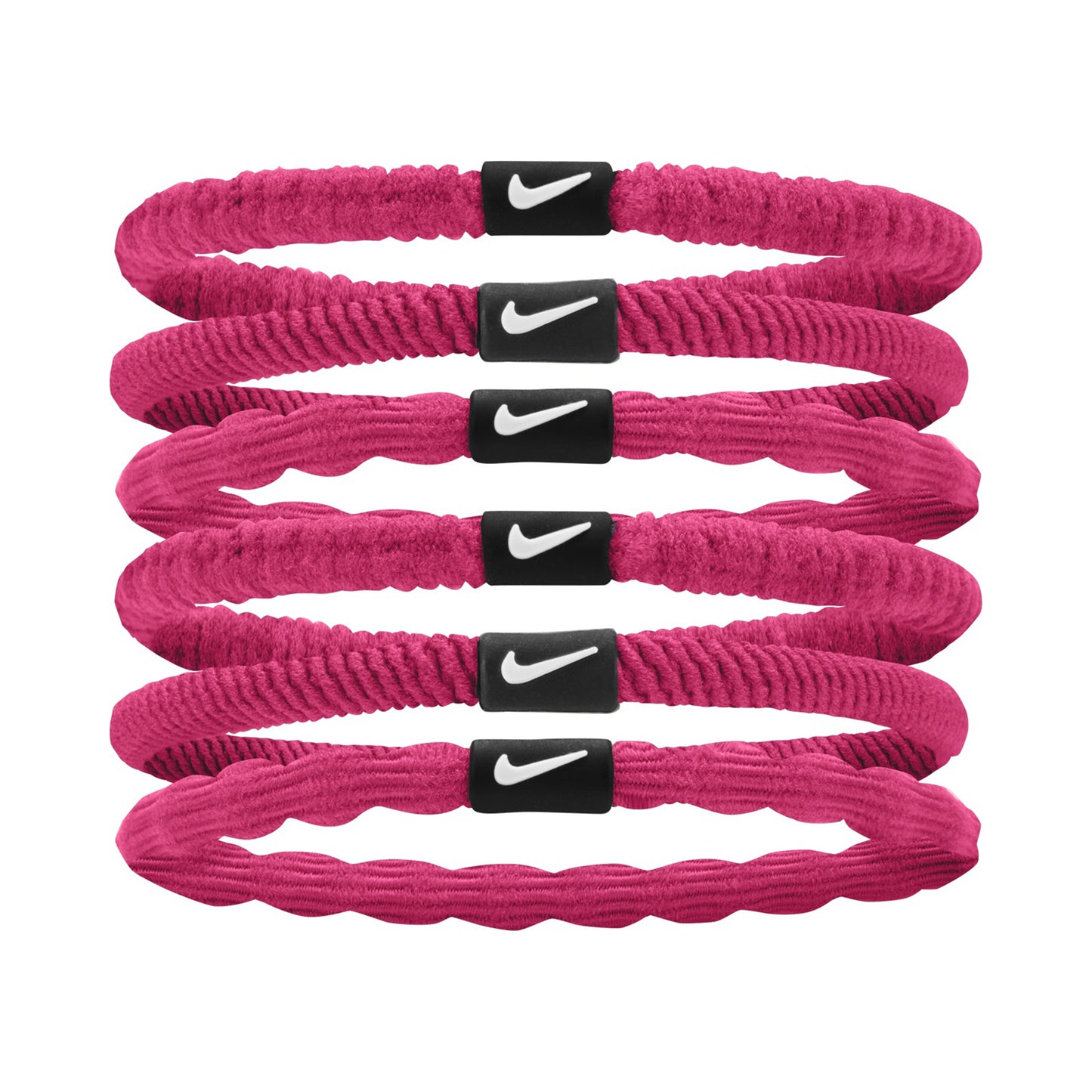 Nike Flex Hair Tie Bandeau Pack de 6 Unisex - pink, Nike Flex Hair Tie Bandeau Pack de 6 Unisex - pink,