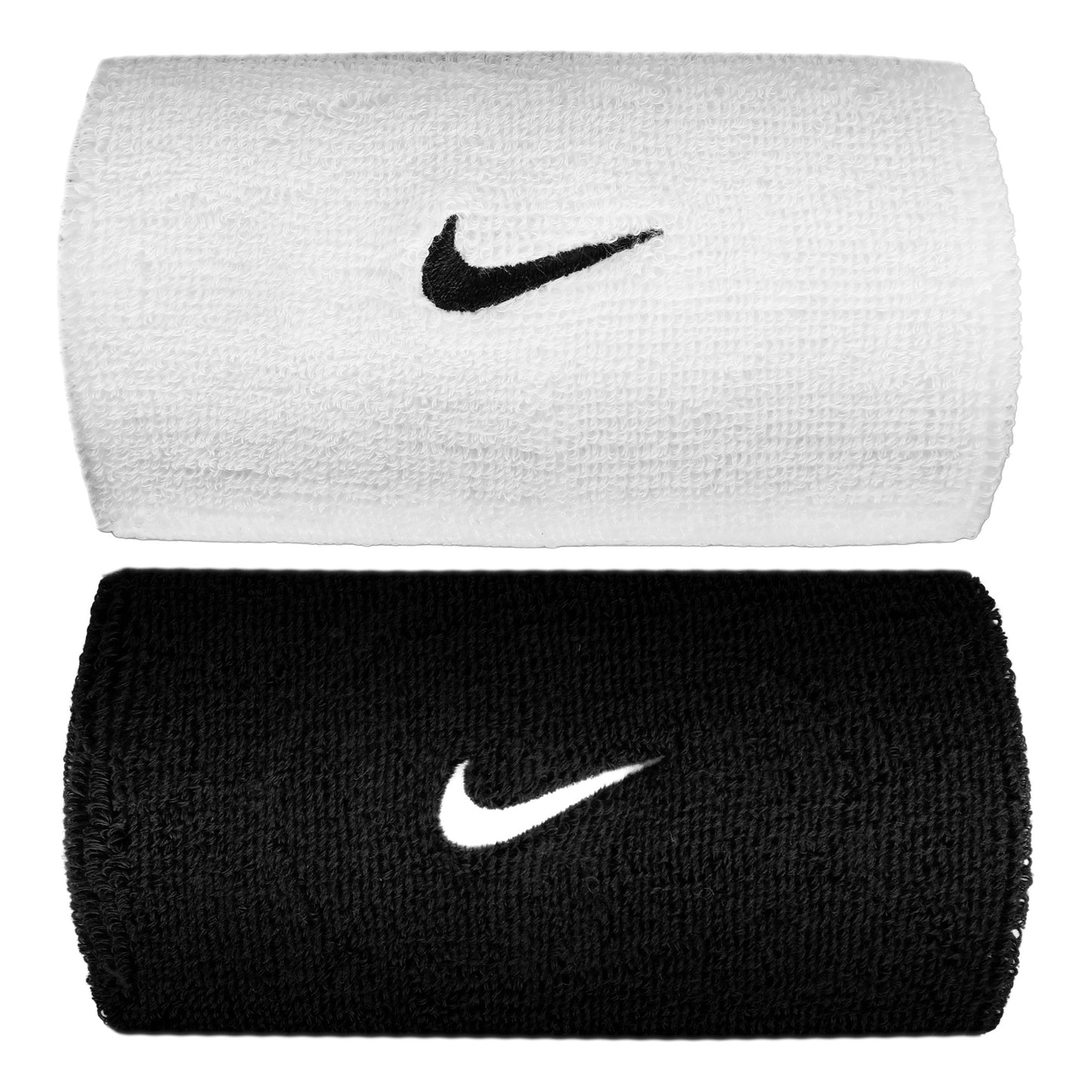 Nike Swoosh Classic Doublewide Poignet long - noir, noir Nike Swoosh Classic Doublewide Poignet long - noir, noir