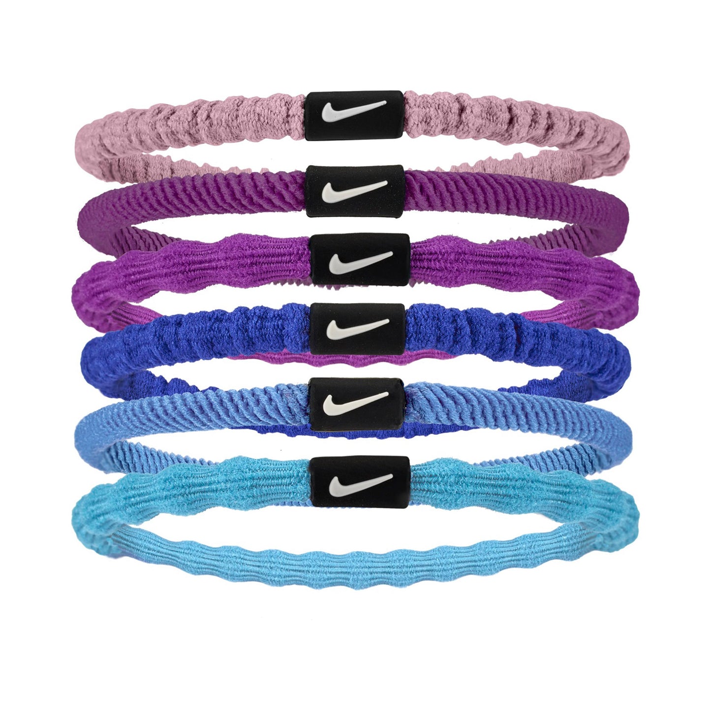 Nike Flex Hair Tie Bandeau Pack de 6 Unisex - multicouleur, violet Nike Flex Hair Tie Bandeau Pack de 6 Unisex - multicouleur, violet