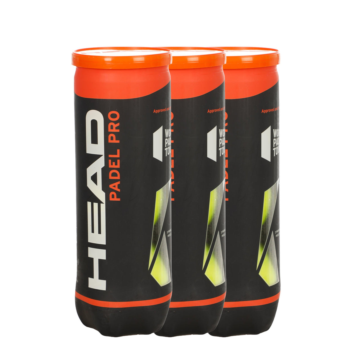 HEAD 3 Tubes de 3 Padel Pro HEAD 3 Tubes de 3 Padel Pro