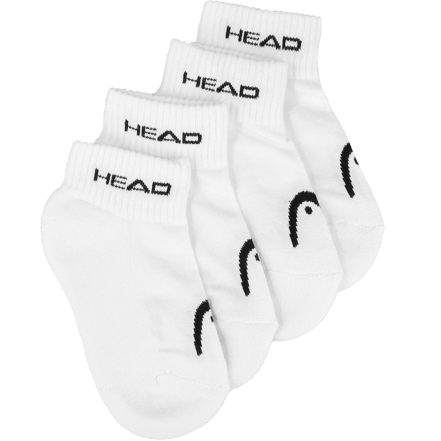 HEAD Performance Crew Chaussettes de tennis Pack de 3 Enfants - blanc, HEAD Performance Crew Chaussettes de tennis Pack de 3 Enfants - blanc,
