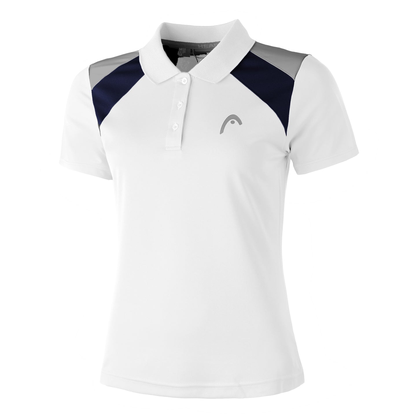 HEAD Club Polo Femmes-Blanc,Bleu HEAD Club Polo Femmes-Blanc,Bleu
