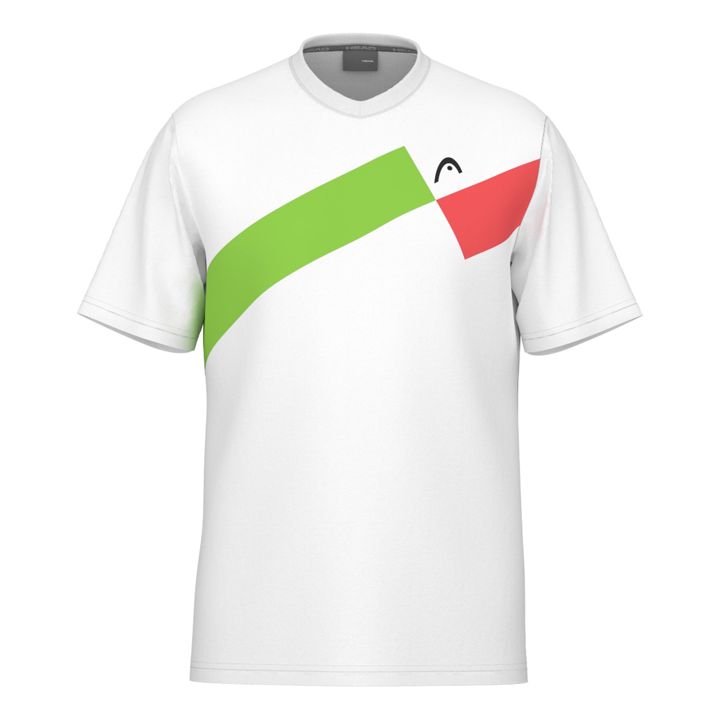 HEAD Topspin T-shirt Hommes-Blanc,Rouge HEAD Topspin T-shirt Hommes-Blanc,Rouge