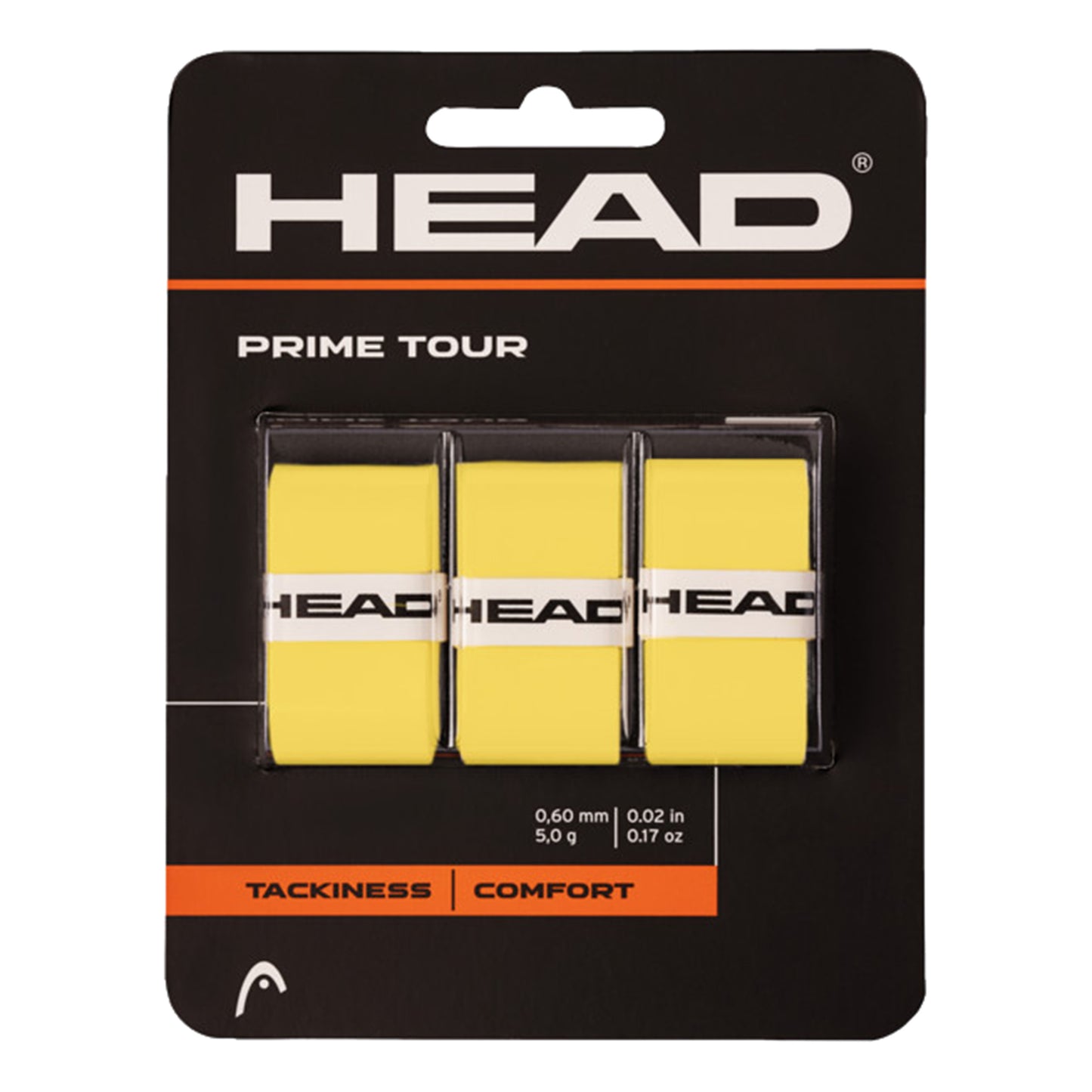 HEAD Prime Tour Pack de 3 - jaune HEAD Prime Tour Pack de 3 - jaune