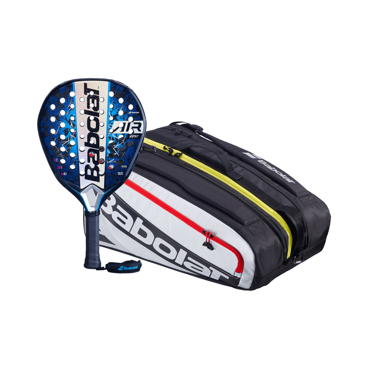 Babolat Air Viper 2025 + sac de tennis Babolat Air Viper 2025 + sac de tennis