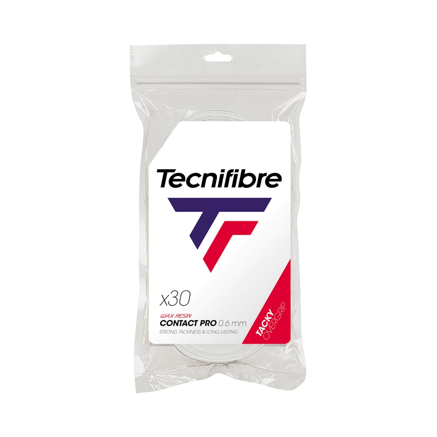Tecnifibre Player Pro Feel Pack de 30 - blanc Tecnifibre Player Pro Feel Pack de 30 - blanc
