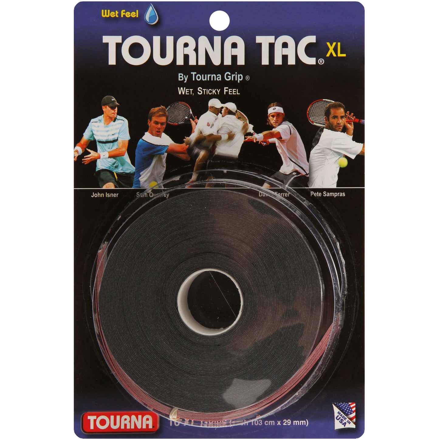 Tourna Tac Pack De 10-Noir Tourna Tac Pack De 10-Noir