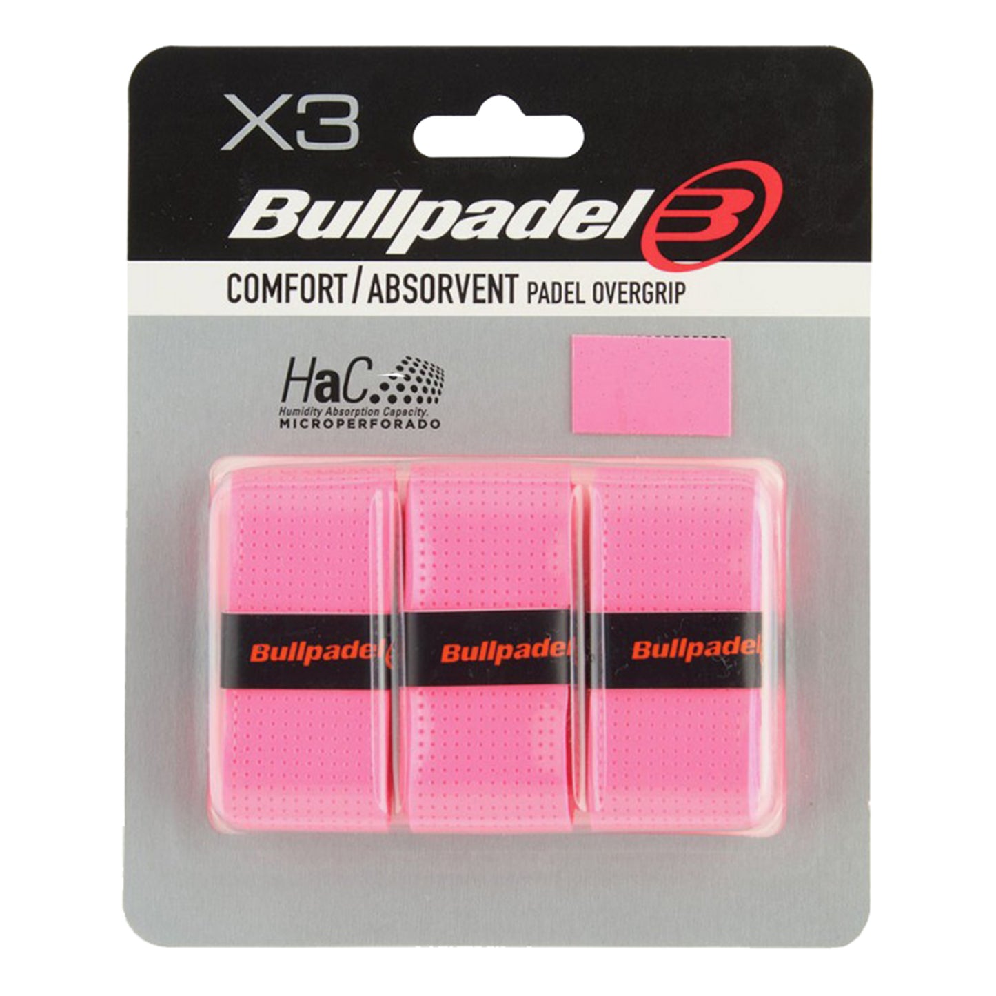 Bullpadel GB-1201 COMFORT ABSORBENT-Pink Fluo Bullpadel GB-1201 COMFORT ABSORBENT-Pink Fluo