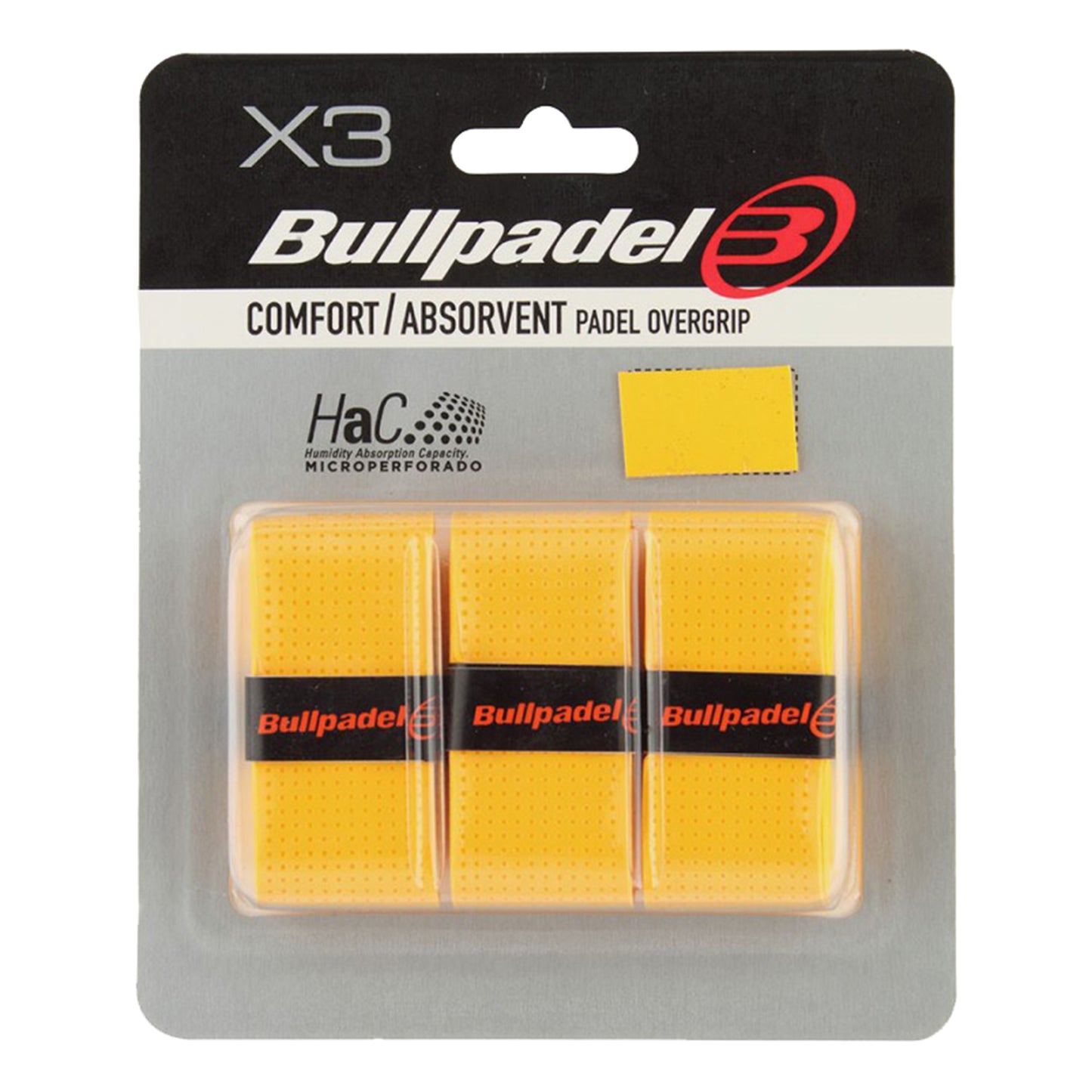 Bullpadel GB-1201 COMFORT ABSORBENT-Jaune Bullpadel GB-1201 COMFORT ABSORBENT-Jaune