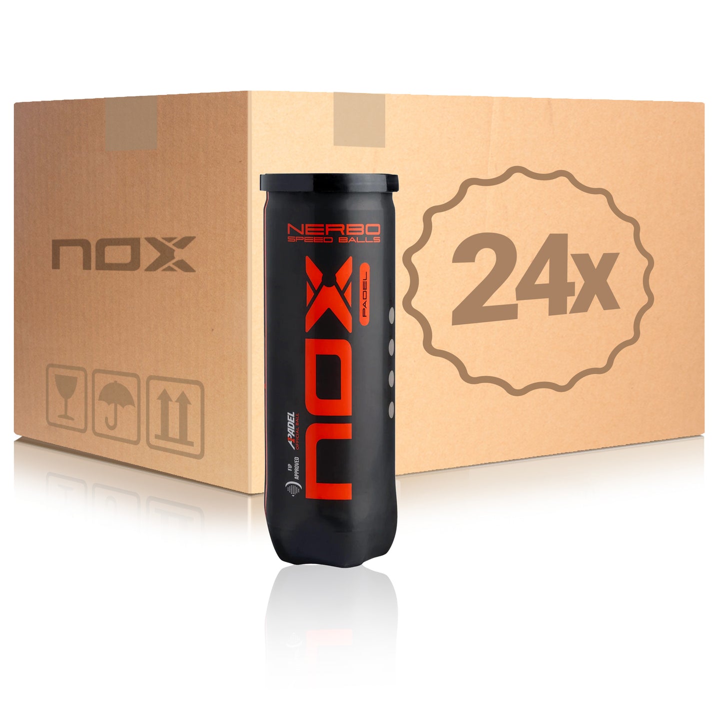NOX 24 Tubes de 3 Nebro En carton NOX 24 Tubes de 3 Nebro En carton