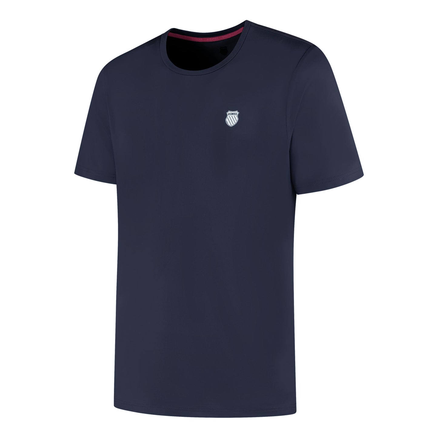 K-Swiss Hypercourt Basic T-shirt Hommes - bleu foncé K-Swiss Hypercourt Basic T-shirt Hommes - bleu foncé