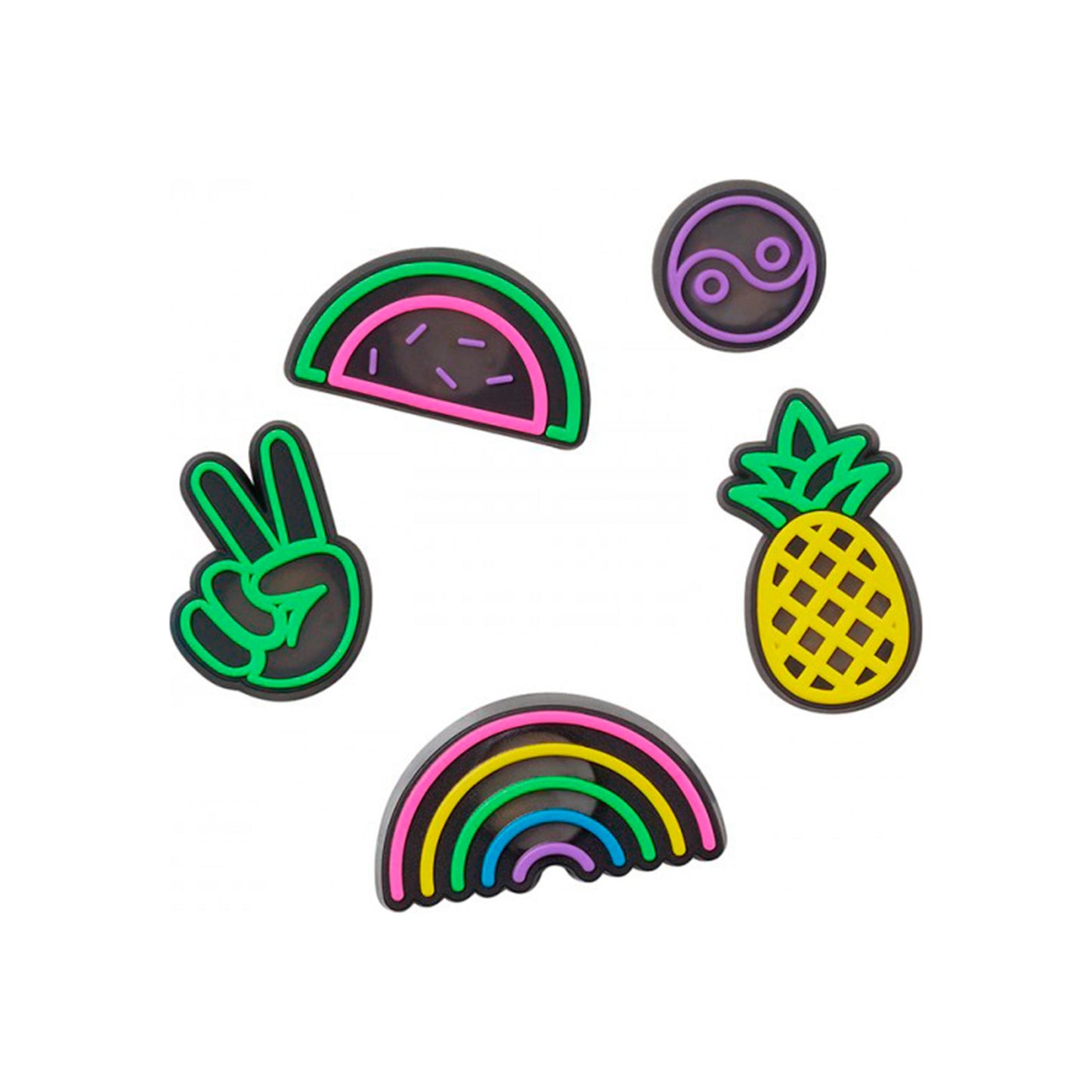 Crocs Lights Up Fun Sonstiges Pack de 5 Unisex - multicouleur Crocs Lights Up Fun Sonstiges Pack de 5 Unisex - multicouleur