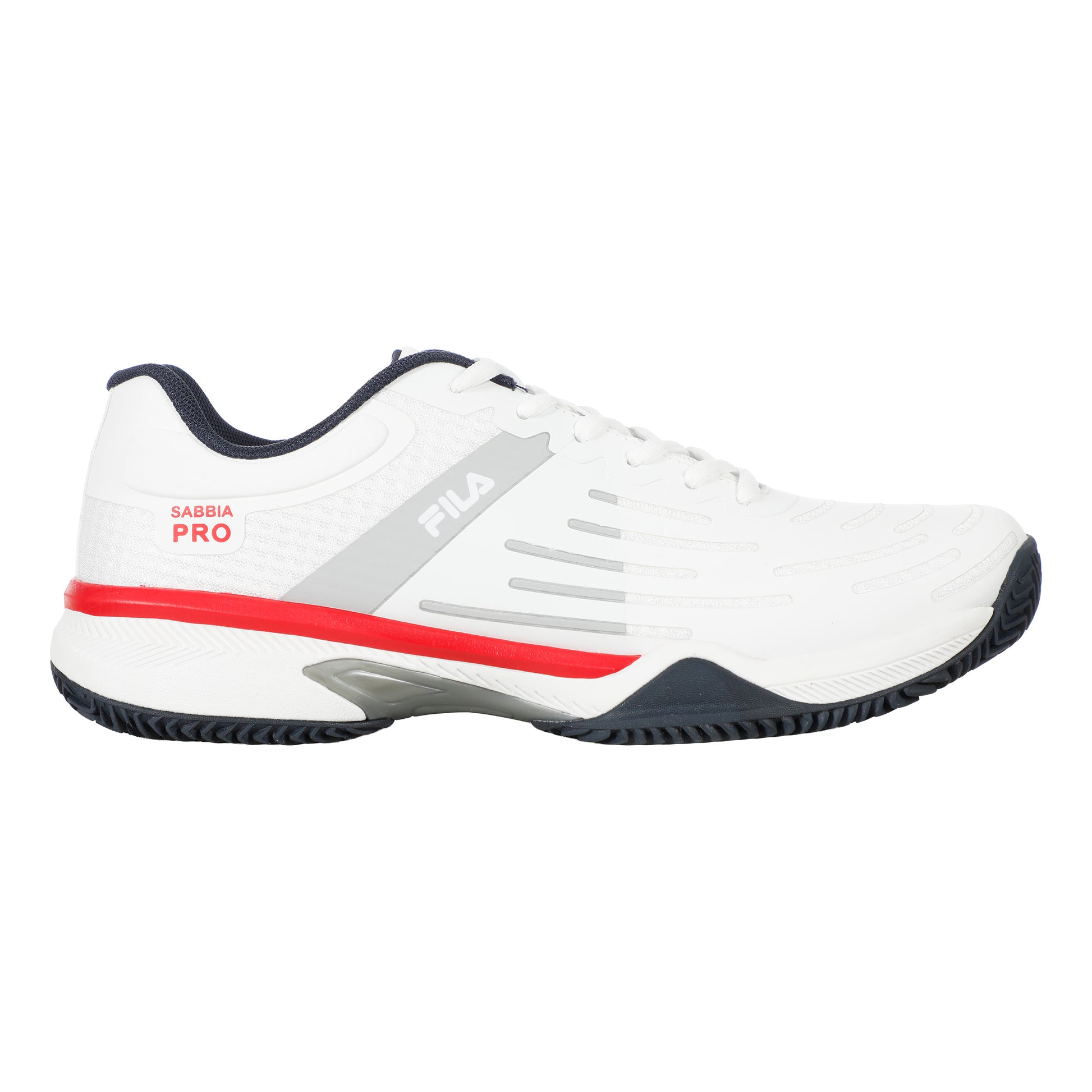 Fila Sabbia Pro Chaussure Terre Battue Hommes-Blanc,Rouge