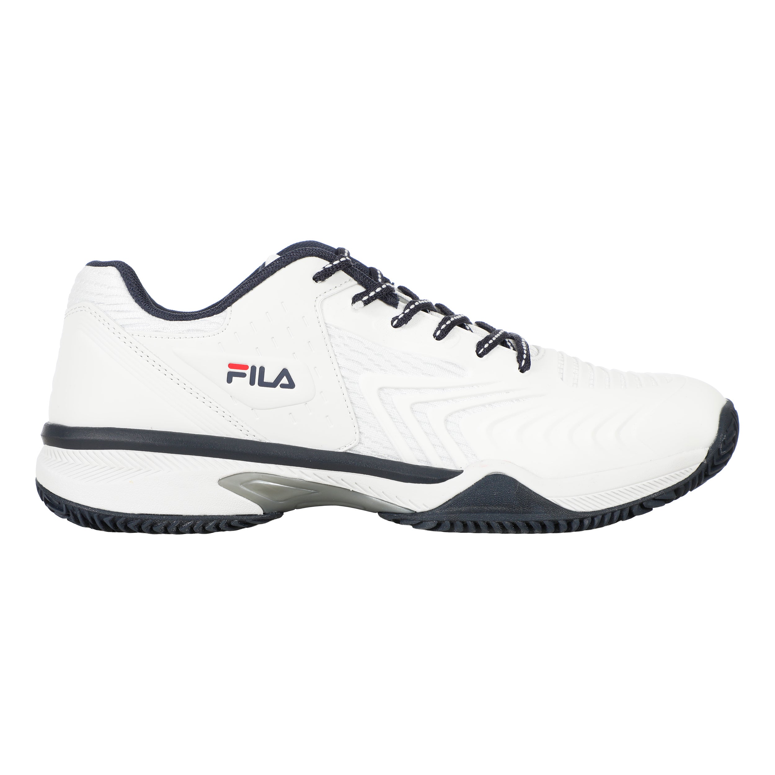 Fila Sabbia Lite 3 Chaussure Terre Battue Femmes-Blanc,Bleu Foncé