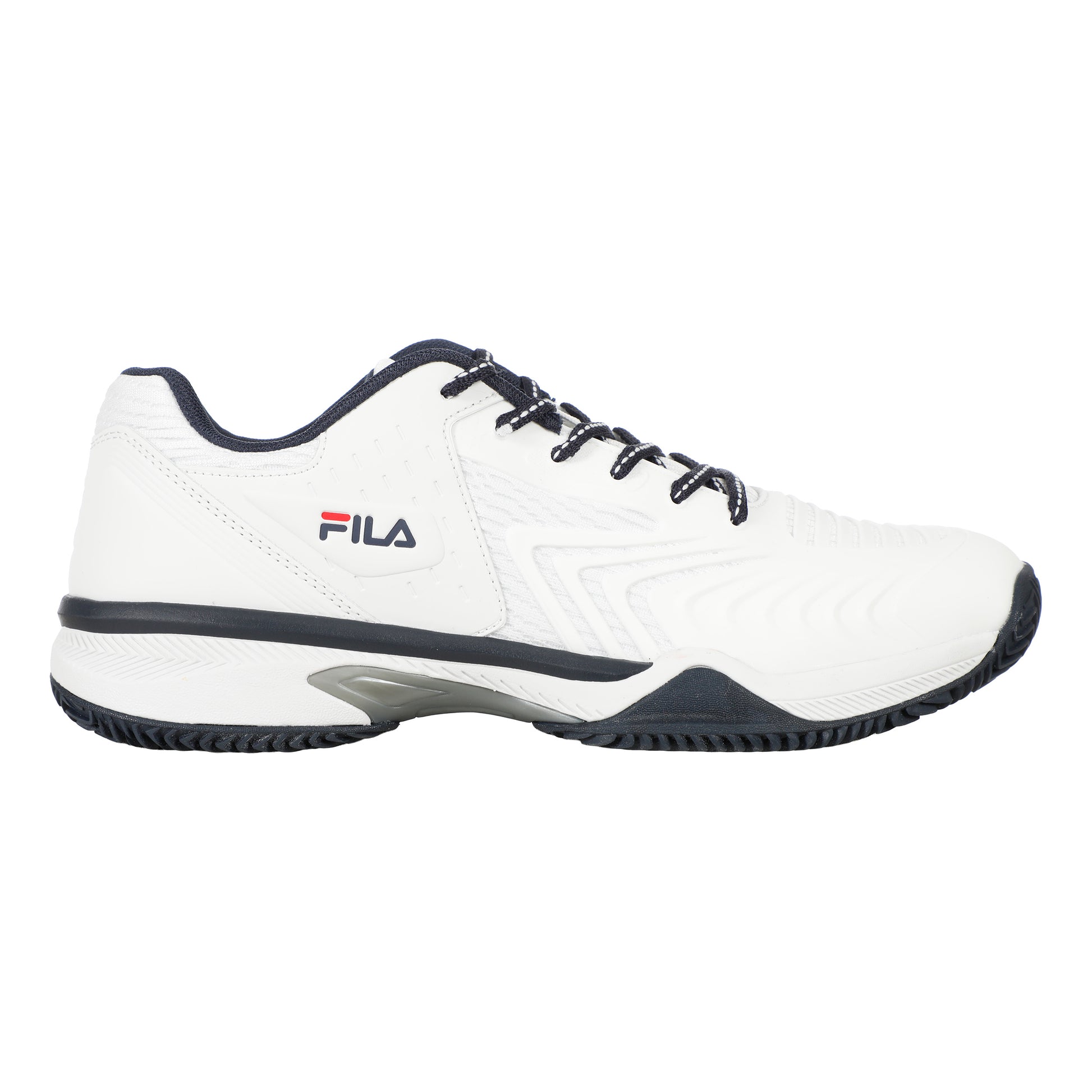 Fila Sabbia Lite 3 Chaussure Terre Battue Femmes-Blanc,Bleu Foncé