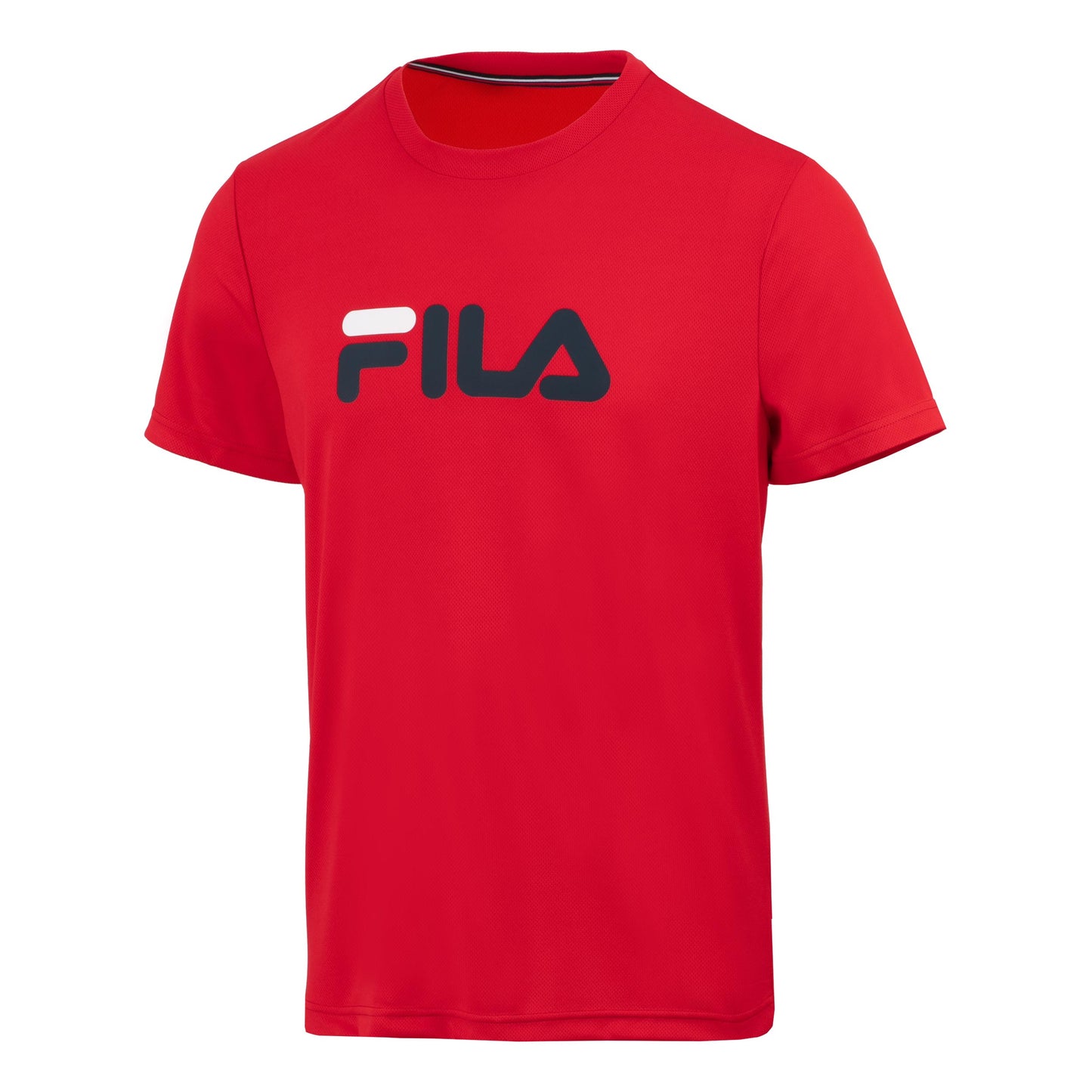 Fila Logo T-shirt - rouge, noir