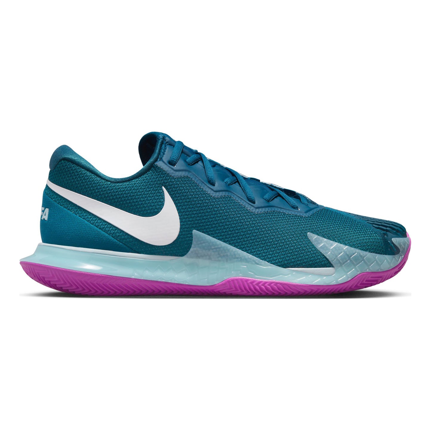 Nike Court Air Zoom Vapor Cage 4 Rafa Chaussure terre battue Hommes - bleu petrol, violet