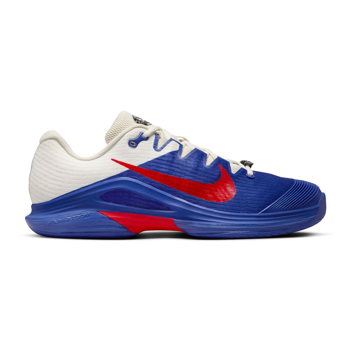 Nike Zoom Vapor 12 PRM Chaussures toutes surfaces - bleu foncé, crème