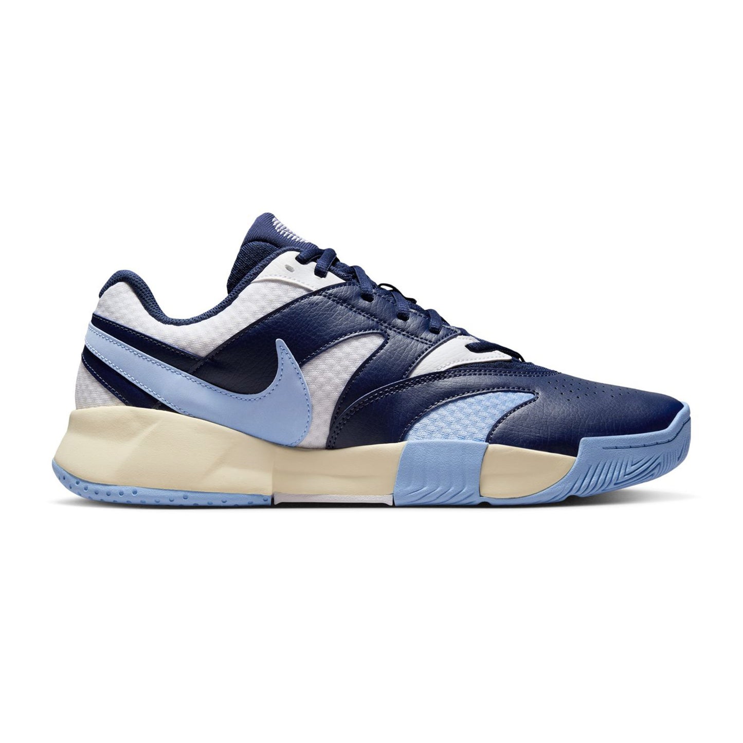 Nike Court Lite 4 Chaussures toutes surfaces Hommes-blanc, bleu foncé
