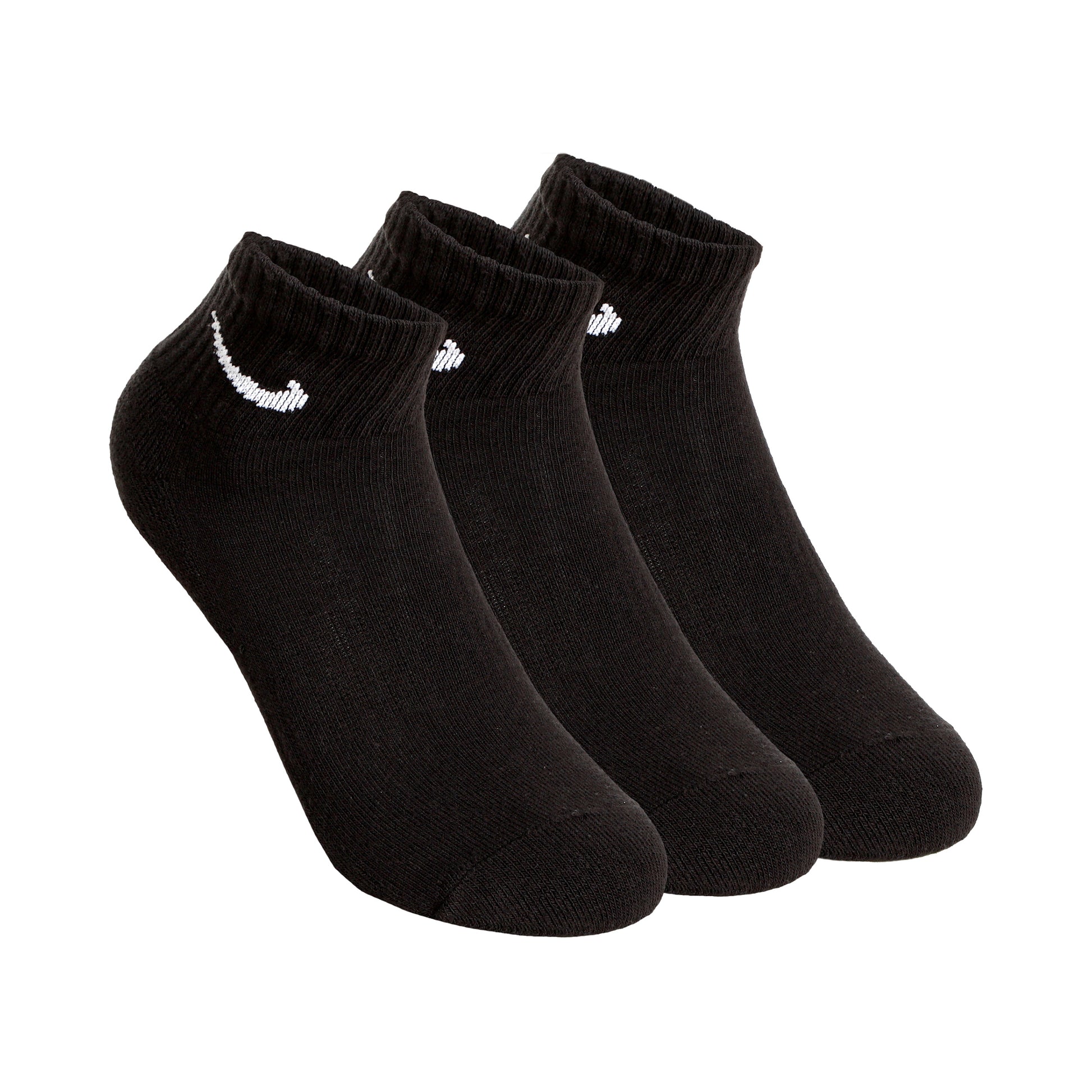 Nike Everyday Cushioned Ankle Chaussettes de tennis Pack de 3 Unisex - noir, blanc