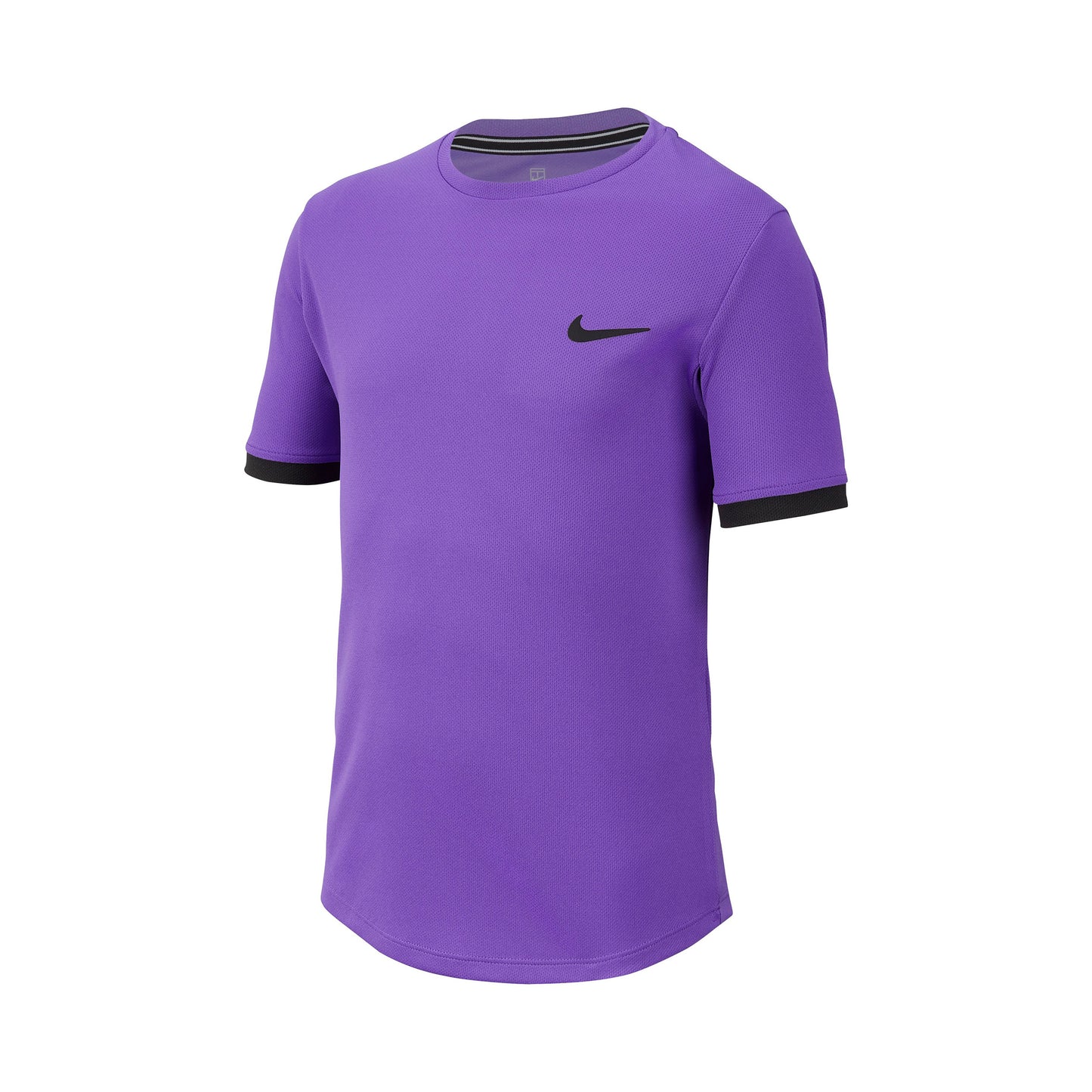 Nike Court Dri-Fit T-shirt Garçons-Violet,Noir