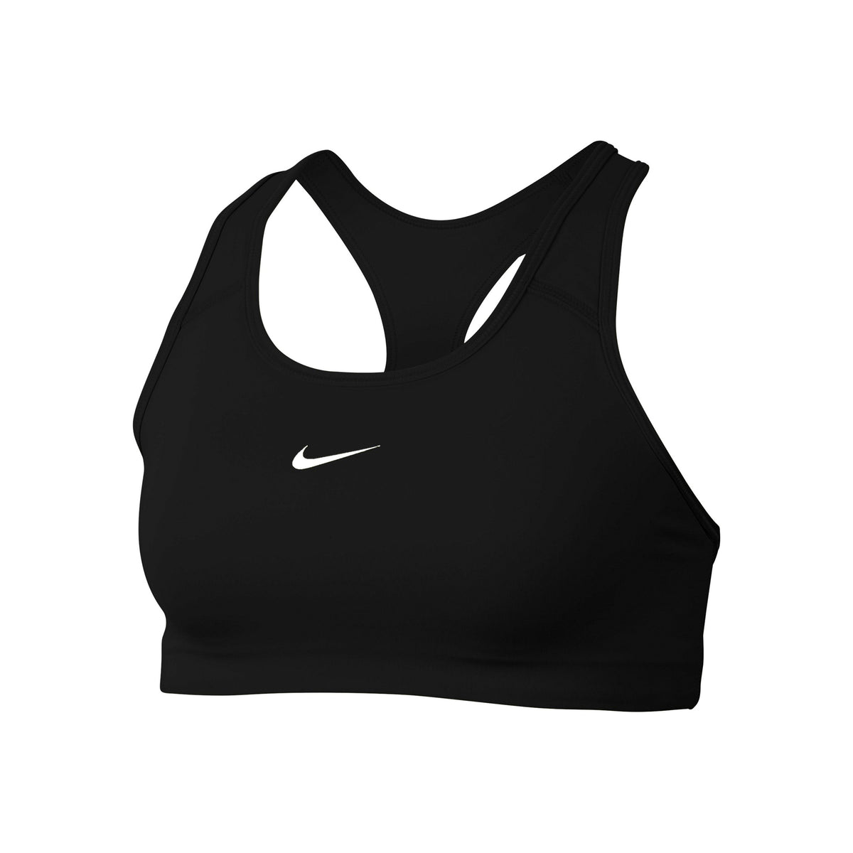 Nike Dri-Fit Swoosh Soutien-gorge sport Femmes - noir, blanc