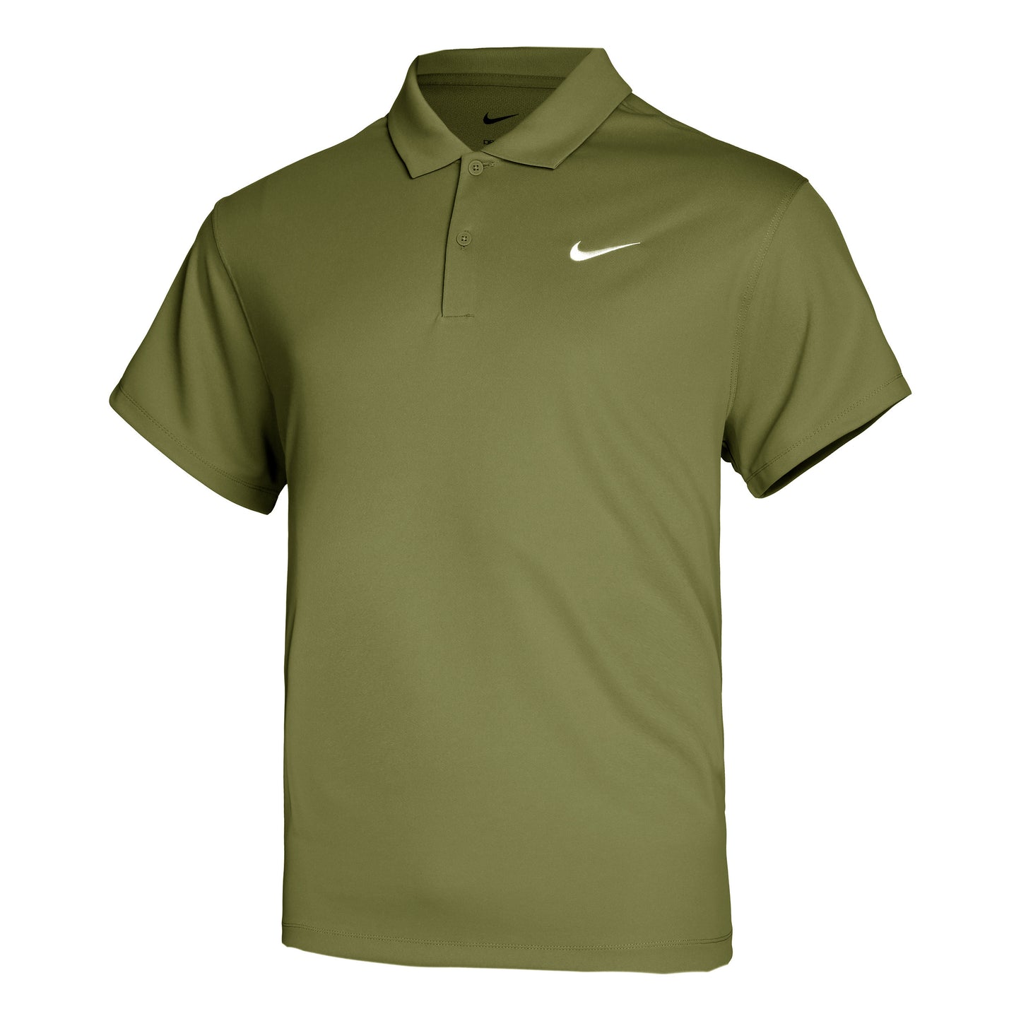 Nike Dri-Fit Victory Court Solid Polo Hommes - vert, blanc