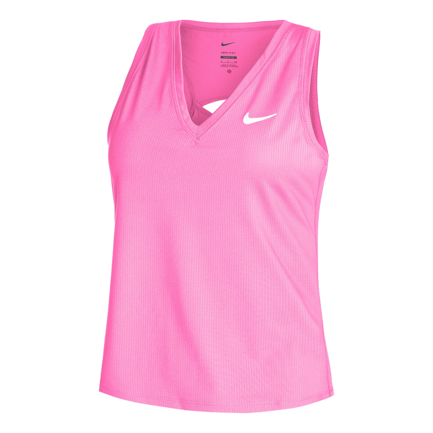 Nike Dri-Fit Victory Court Débardeur tank top Femmes - pink, blanc