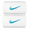 Premier DW Poignet Pack de 2 unités long - blanc, bleu clair