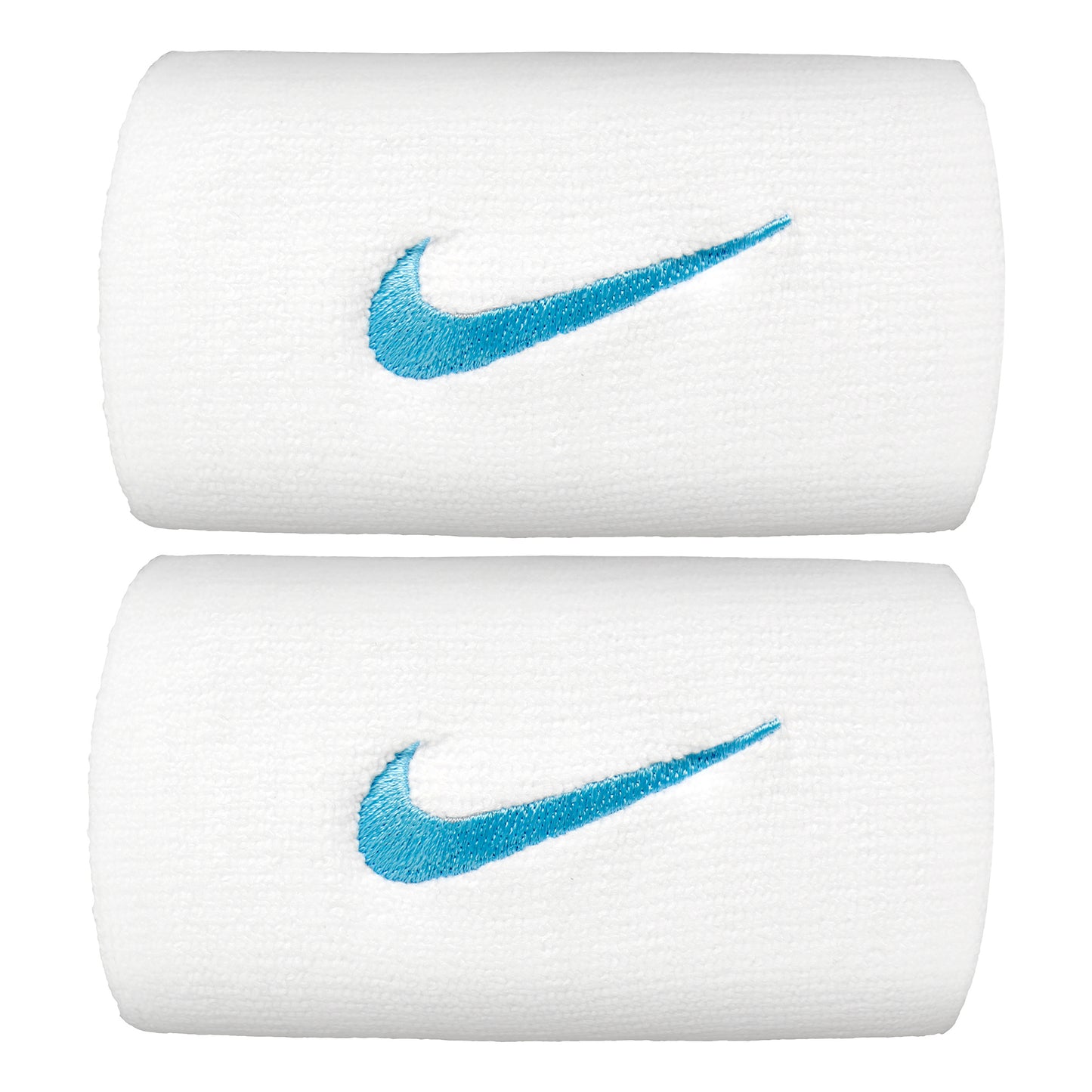 Nike Premier DW Poignet Pack de 2 unités long - blanc, bleu clair