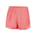 Dri-Fit One Mid Rise 2in1 3in Shorts Femmes - corail,