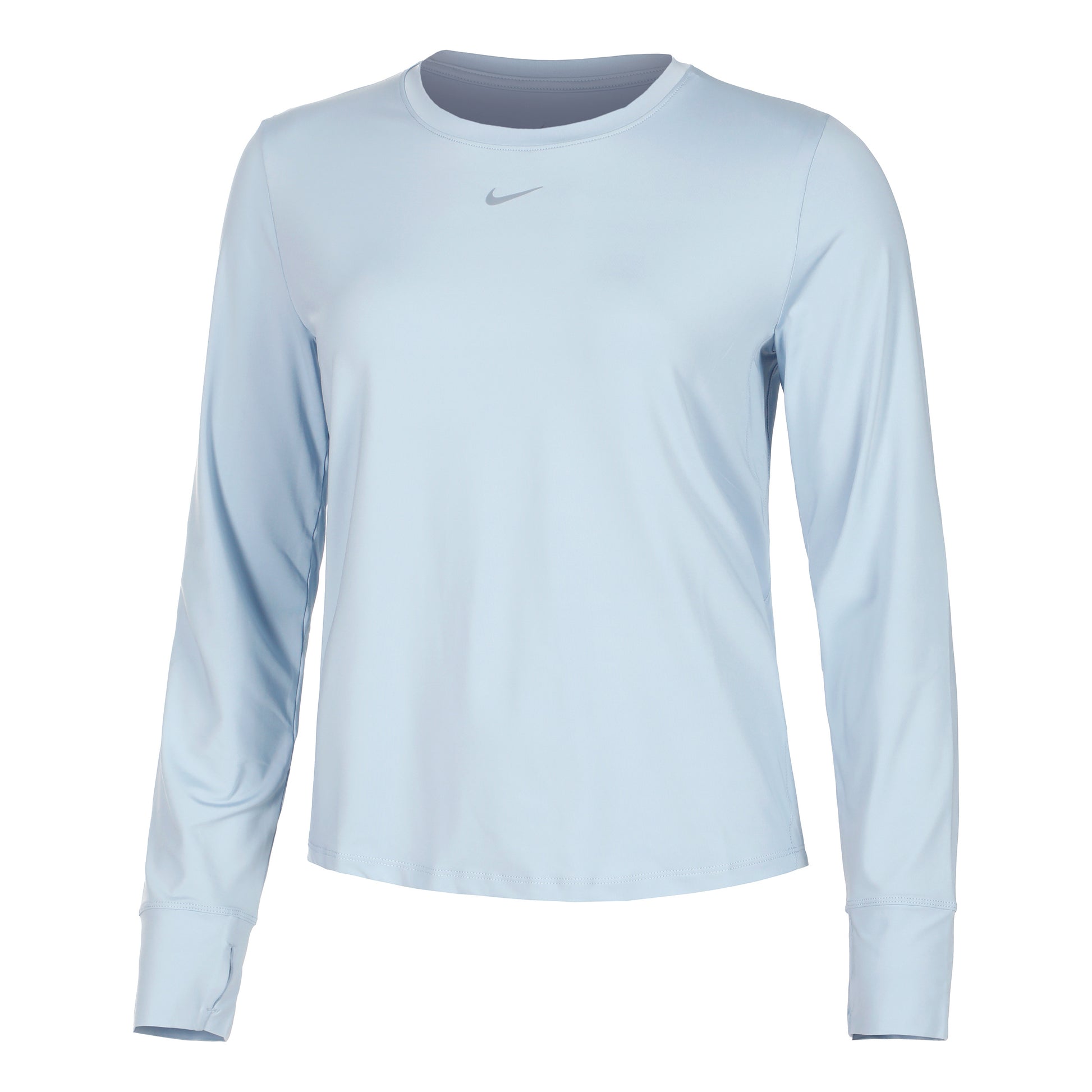 Nike One Classic Dri-Fit Haut manches longues Femmes - bleu clair,