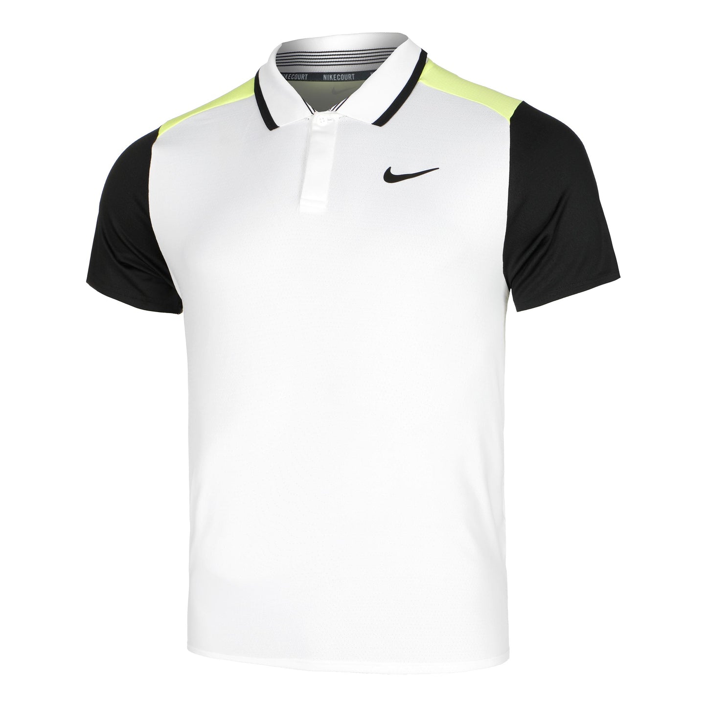 Nike Court Dri-Fit Advantage Polo Hommes - blanc, noir