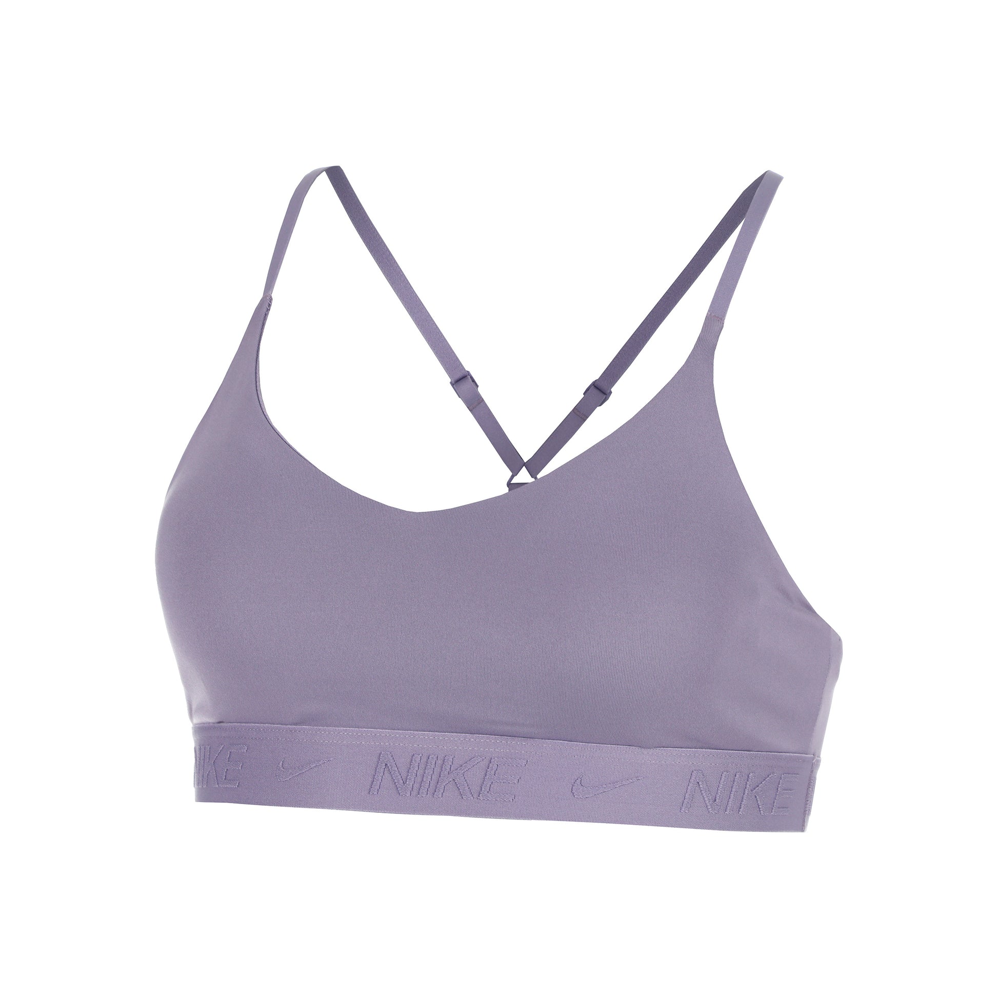 Nike Dri-Fit INDY LGT Support Soutien-gorge sport Femmes-lilas