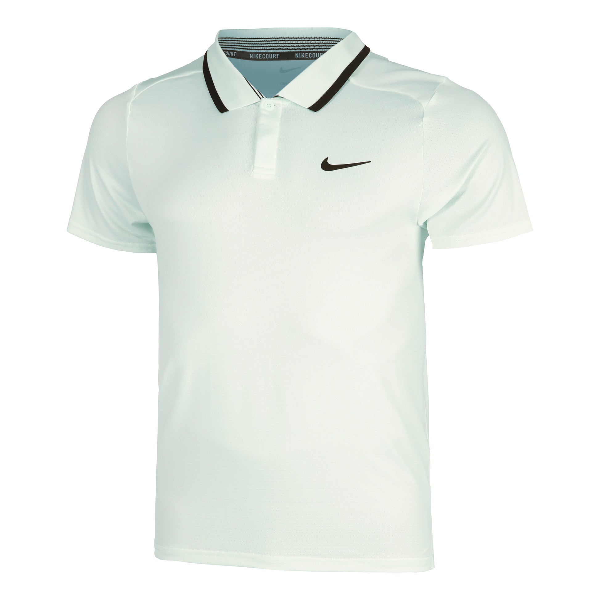 Nike Court Dri-Fit Advantage Polo Hommes - vert clair,