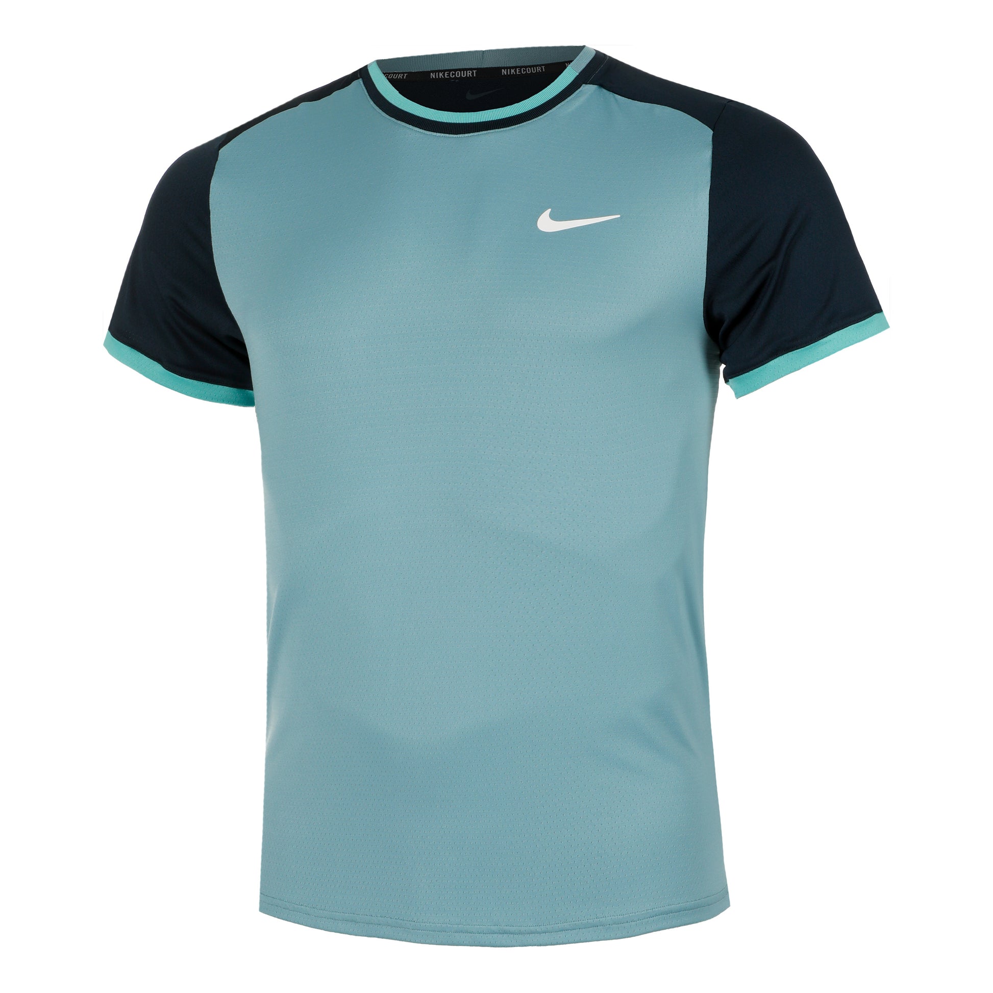 Nike Court Dri-Fit Advantage T-shirt Hommes - bleu gris,