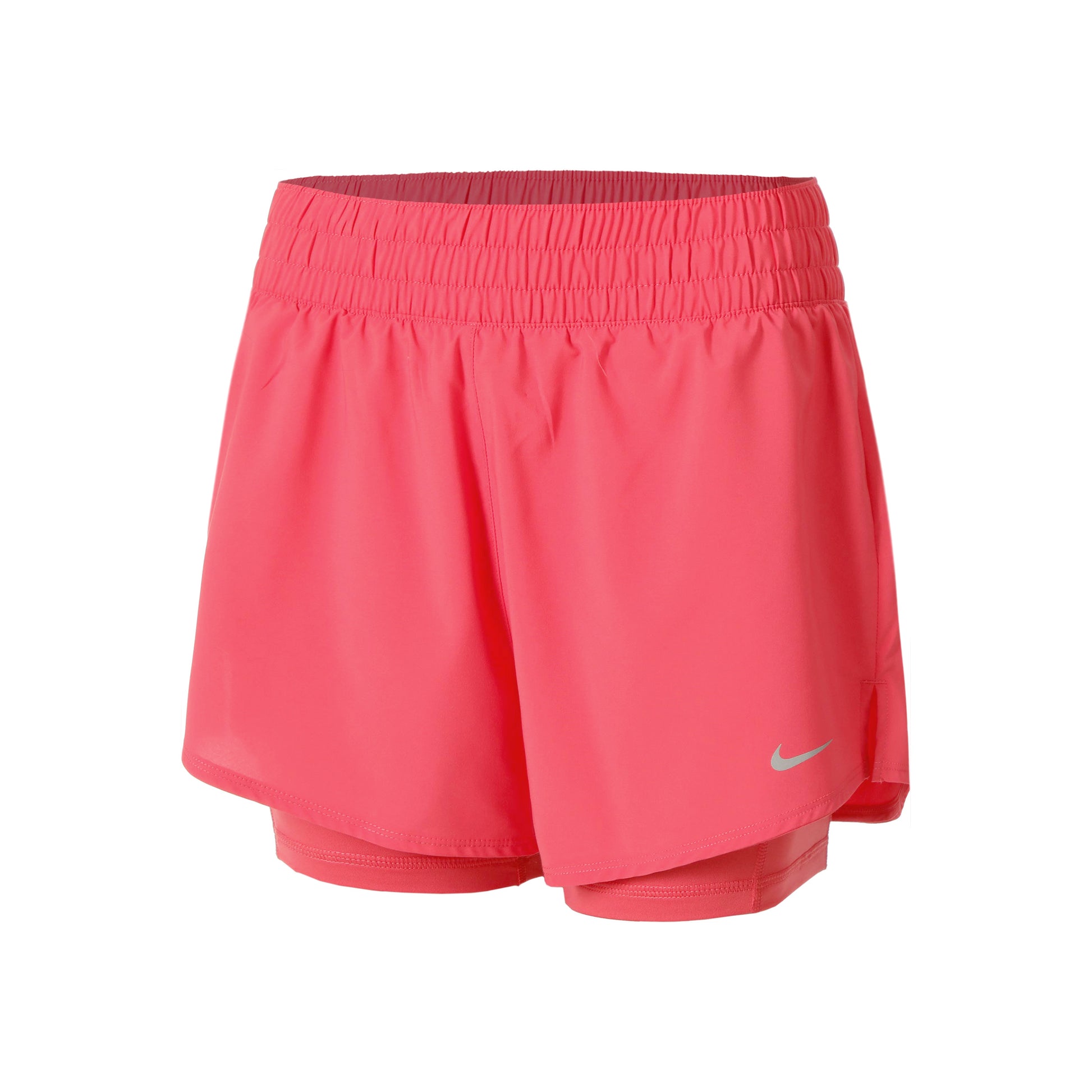 Nike Dri-Fit One Mid Rise 2in1 3in Shorts Femmes - pink,