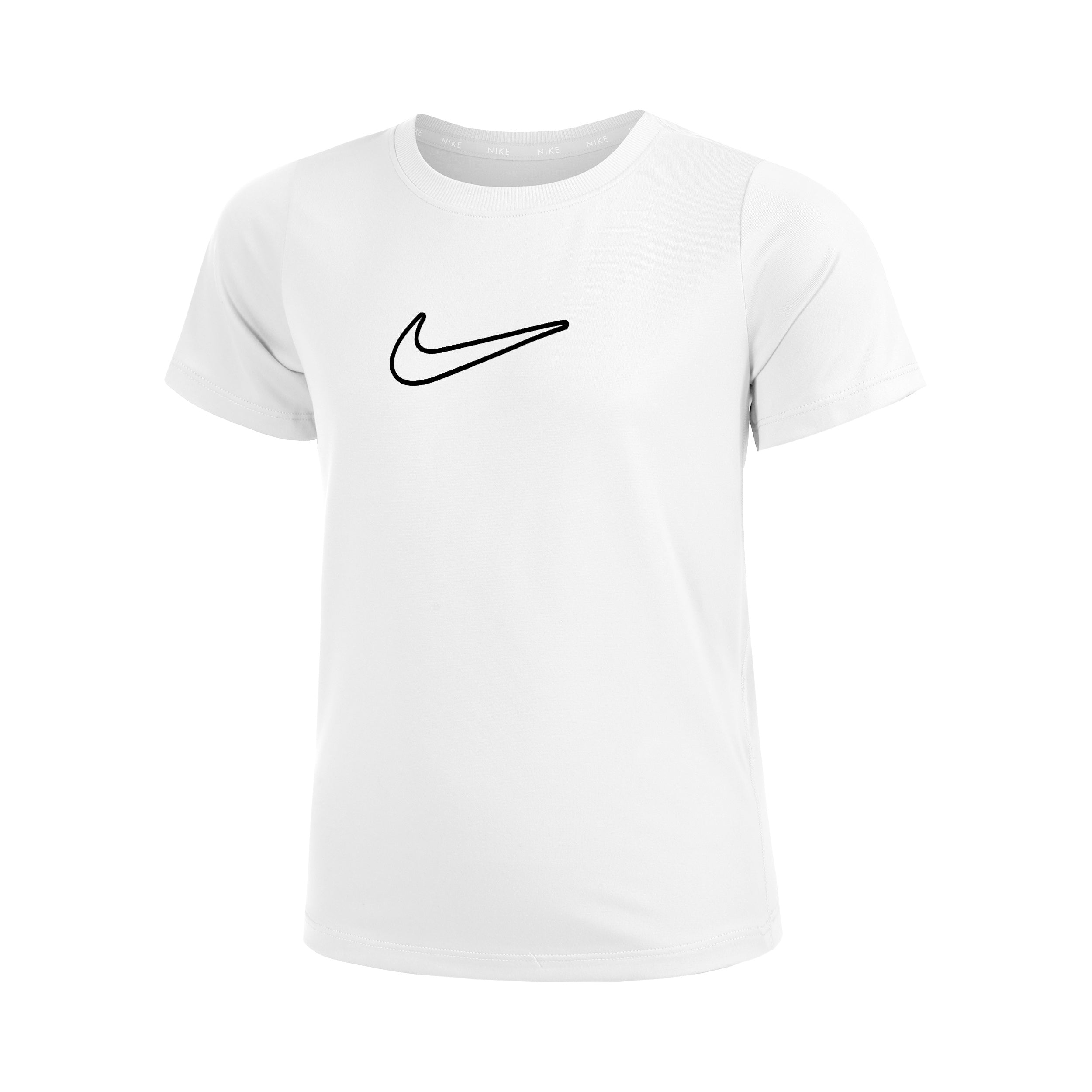 Nike One STD T-shirt Filles-Blanc