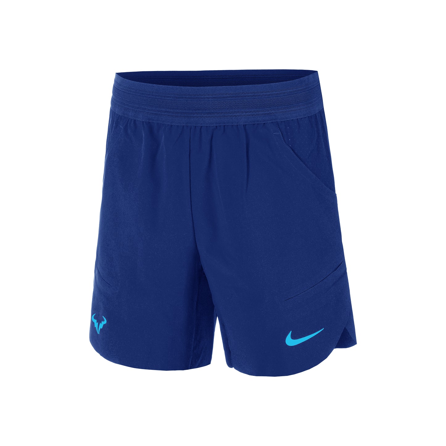 Nike Dri-Fit RAFA MNK 7in Shorts Hommes - bleu foncé,
