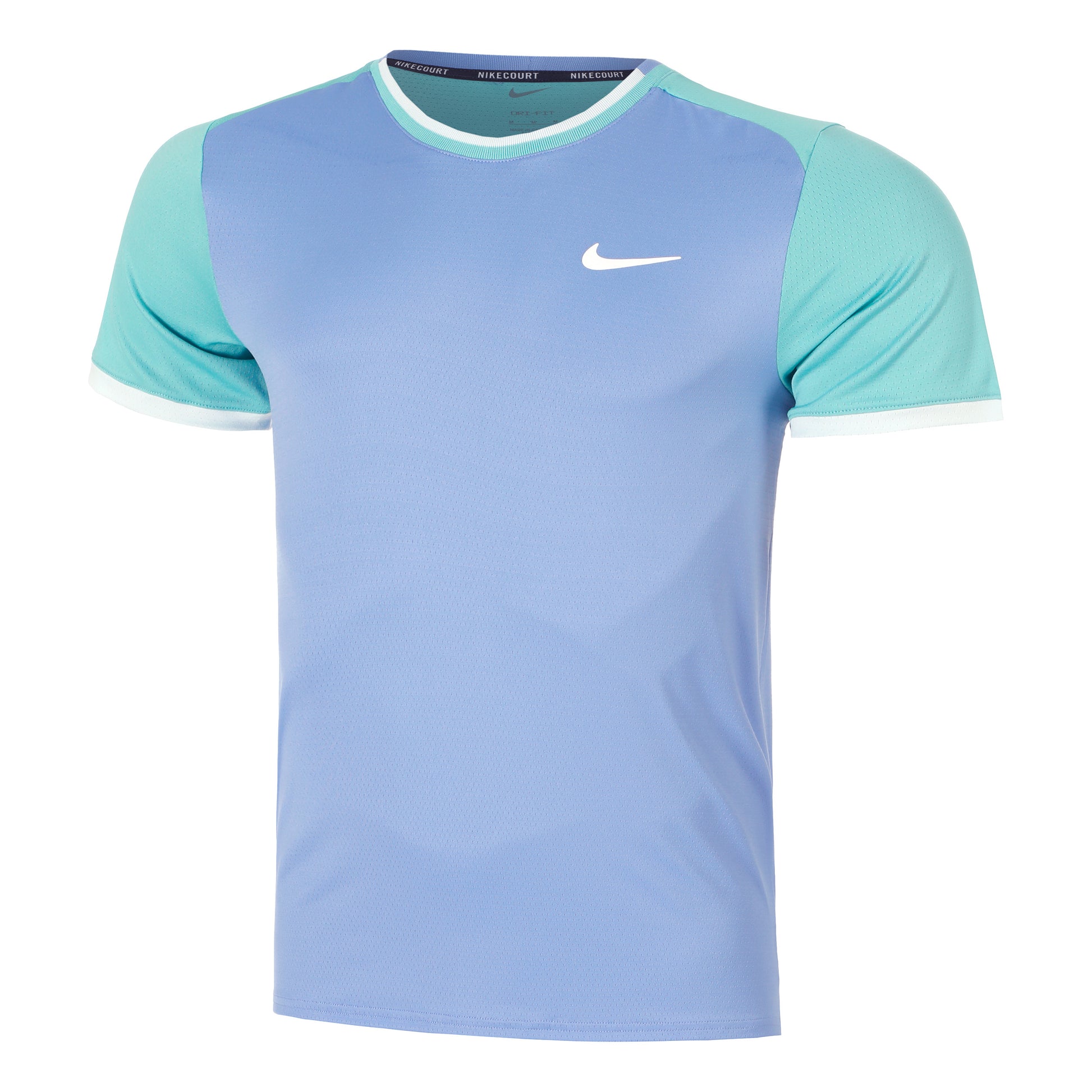 Nike Court Dri-Fit Advantage T-shirt Hommes - bleu clair, mint