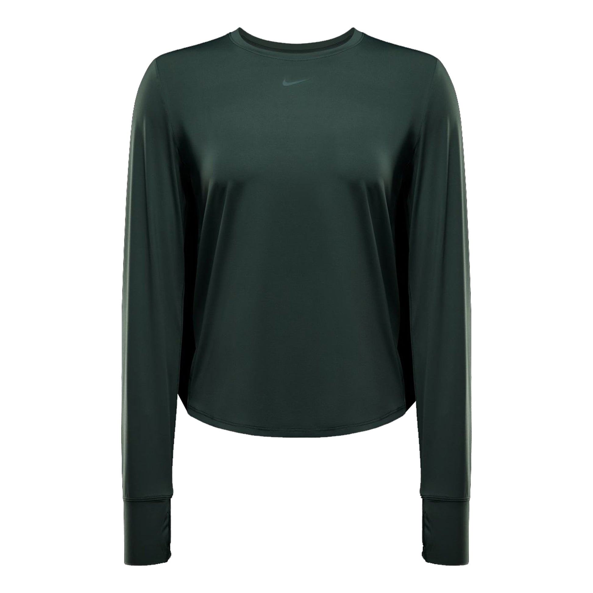 Nike One Classic Dri-Fit Haut manches longues Femmes - vert foncé,