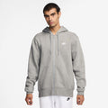 Club Bb Full-Zip Gilet En Coton Hommes-Gris