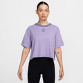 Dri-FIT Heritage Crop T-shirt Femmes - violet,