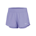 Dri-Fit One Mid Rise 2in1 3in Shorts Femmes - violet,