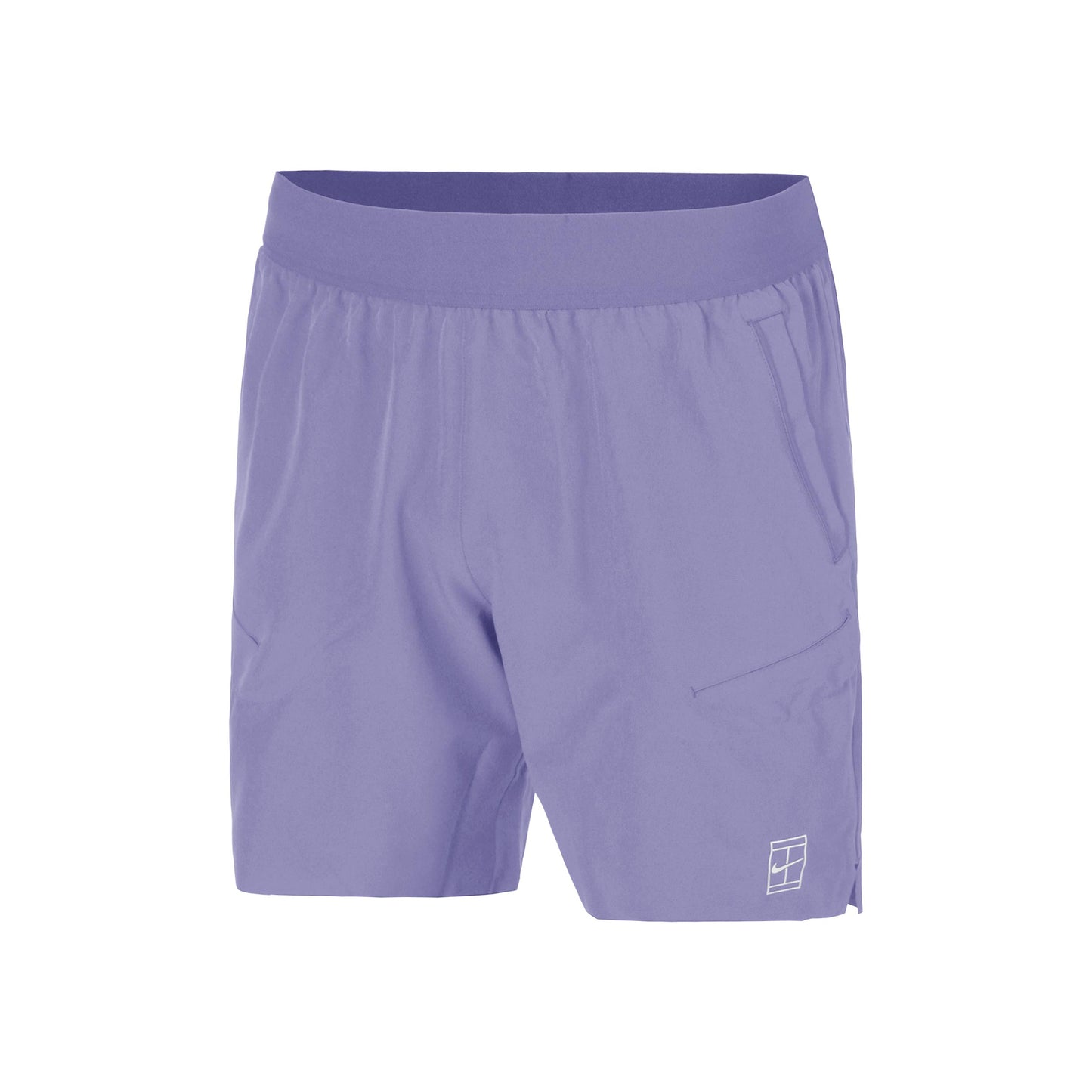 Nike Court Dri-FIT Advantage 6in Shorts Hommes-Lilas