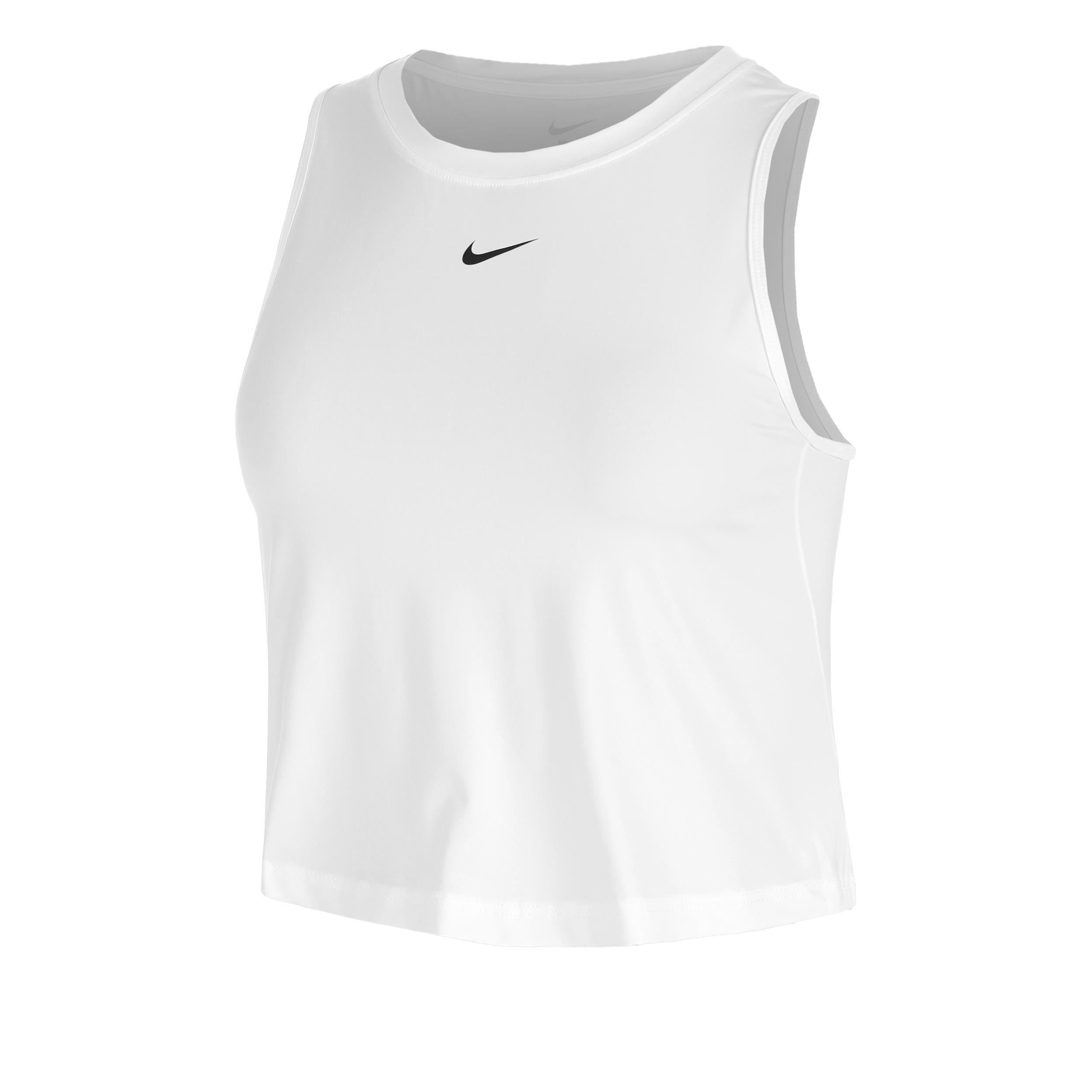 Nike One Classic Dri-FIT Crop Débardeur Tank Top Femmes-Blanc