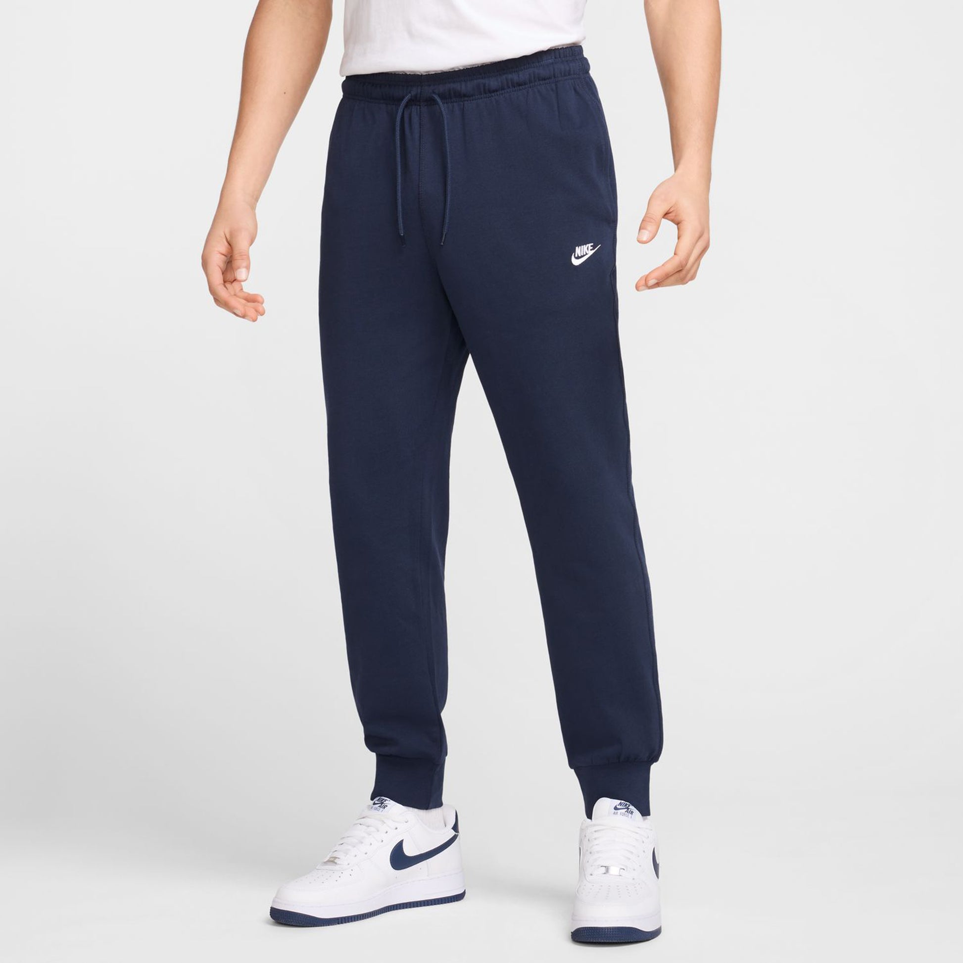 Nike Club Knit Pantalon Survêtement Hommes-Bleu Foncé