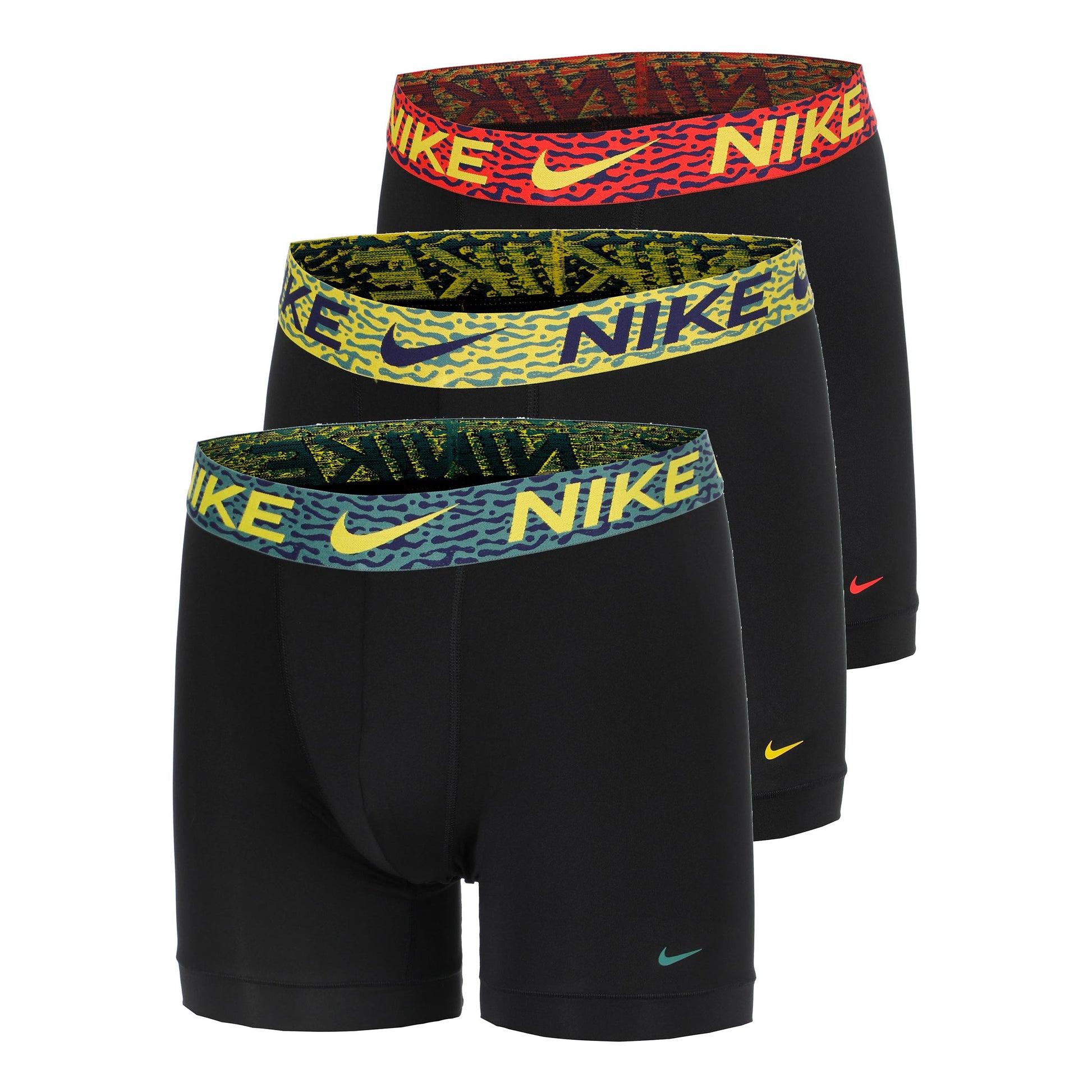 Nike Essential Micro Caleçon Hommes-Noir,Vert
