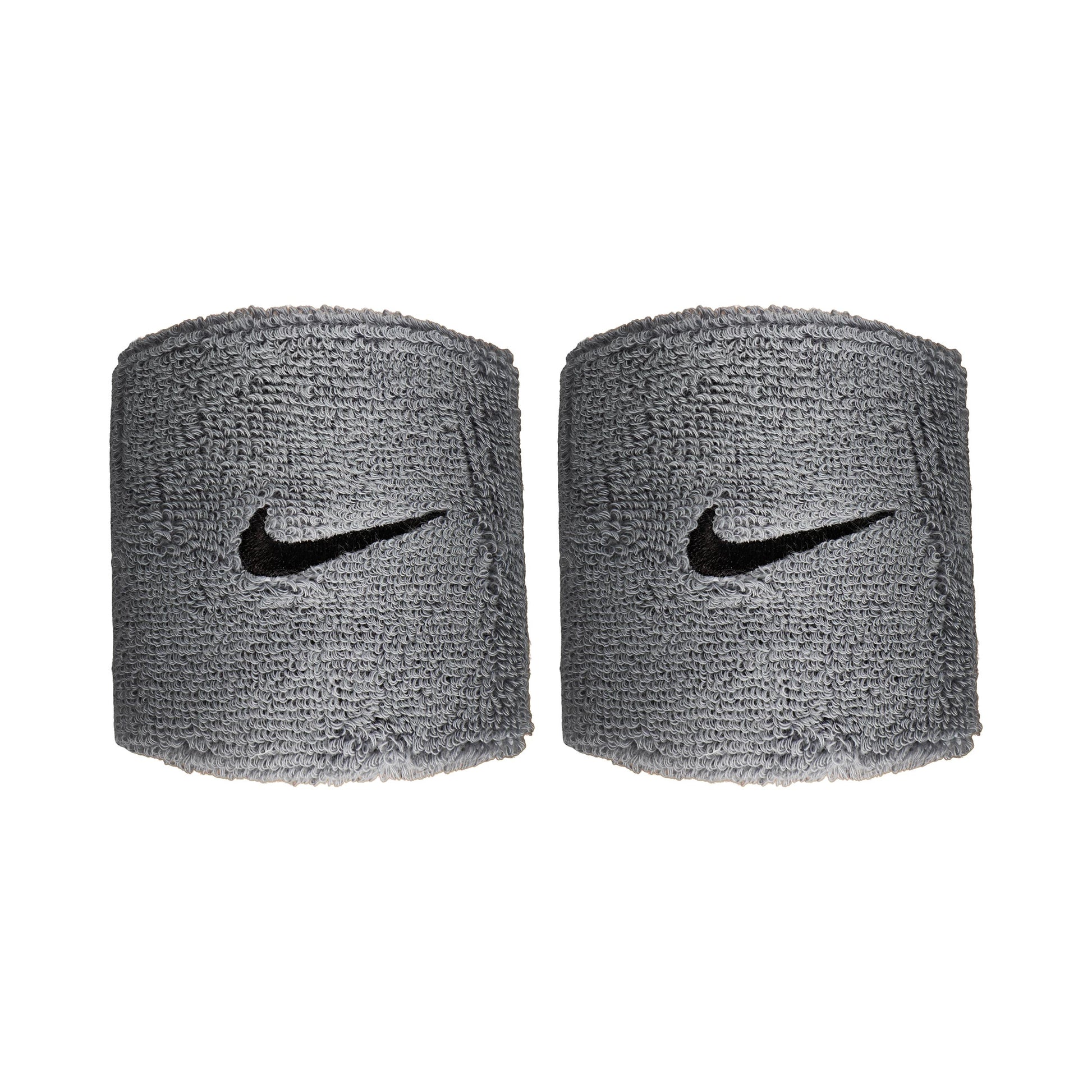 Nike Swoosh Classic Poignet court - gris, noir